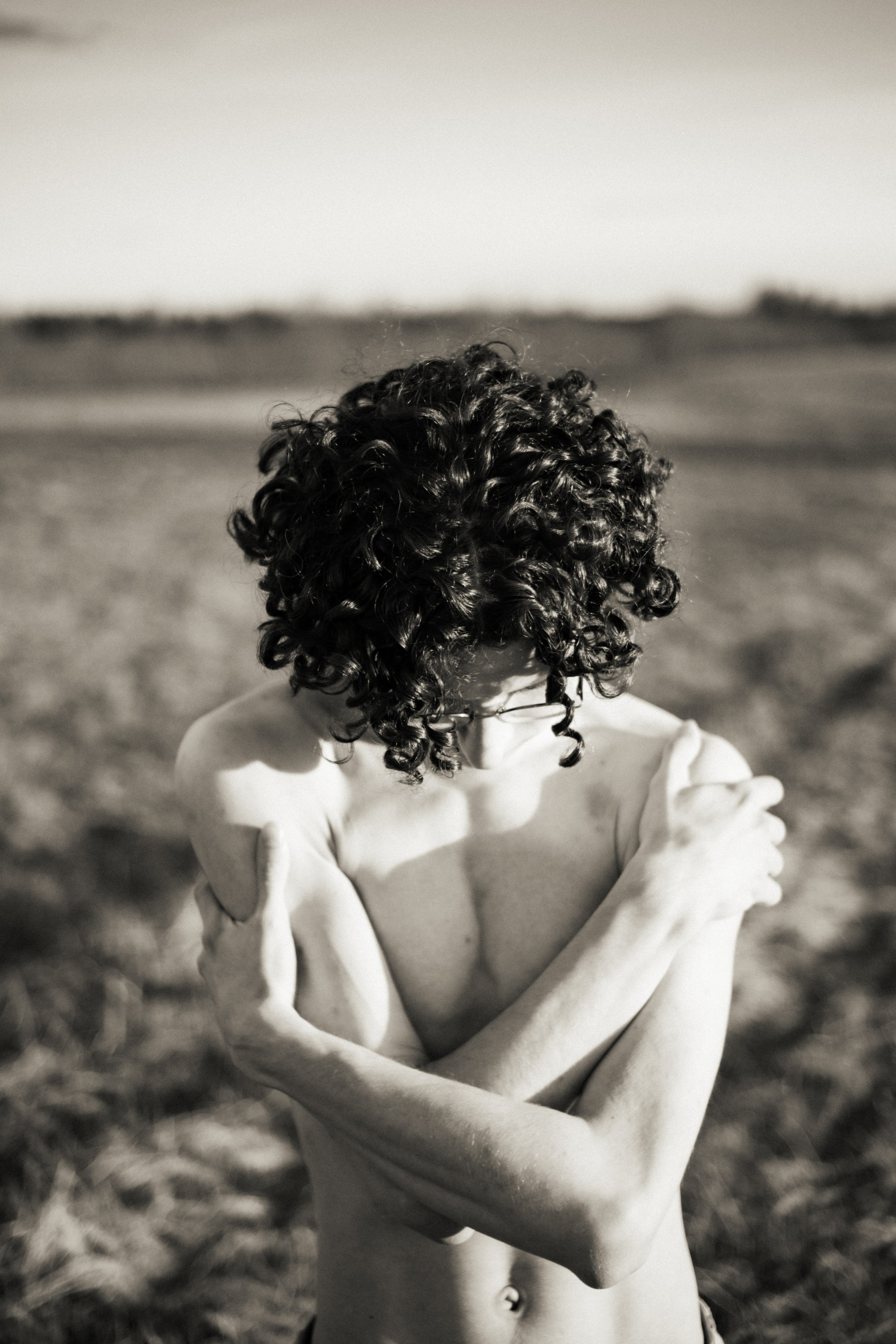 Андрей. Съёмка в поле. Lickord