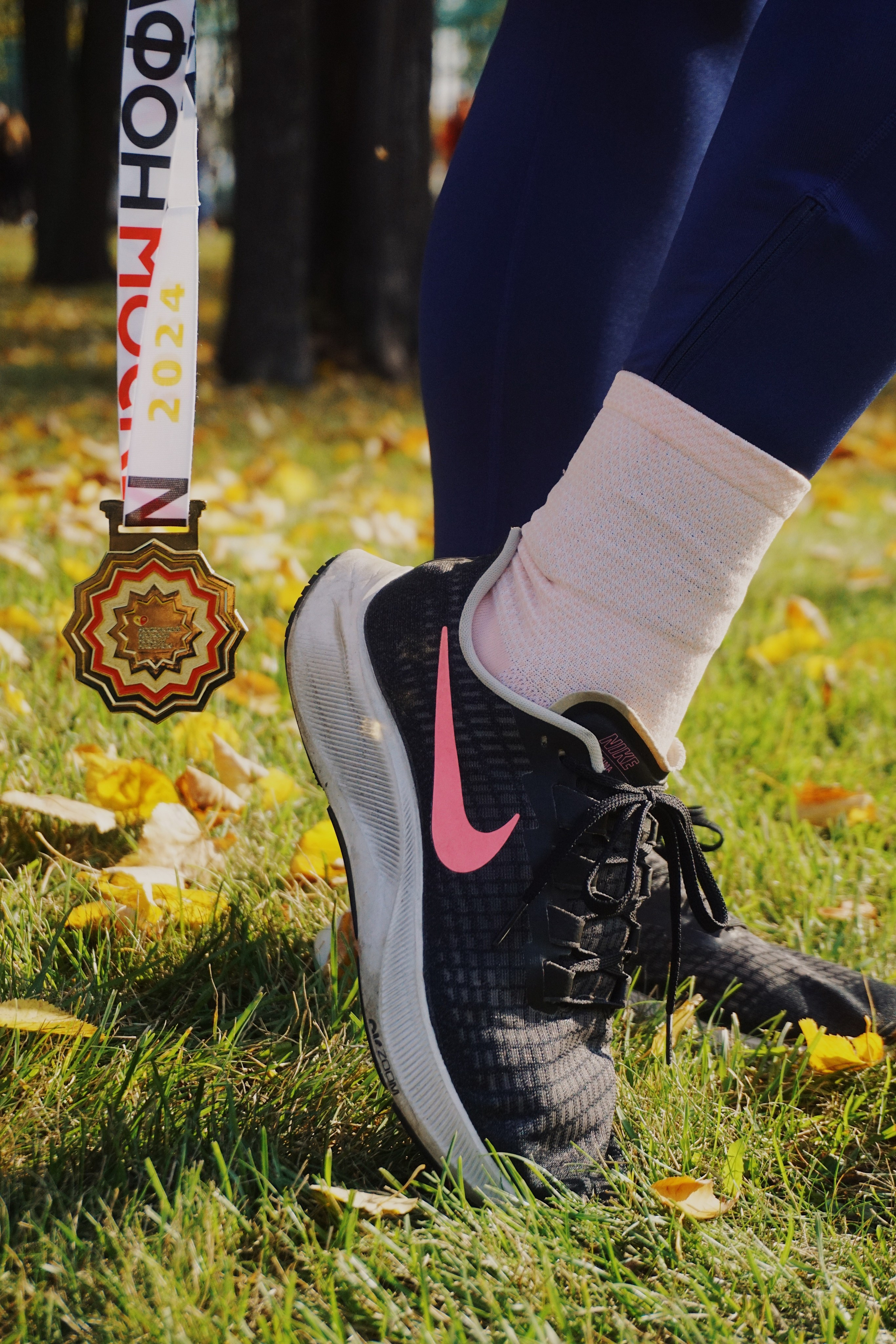 Московский марафон. Татьян гертье