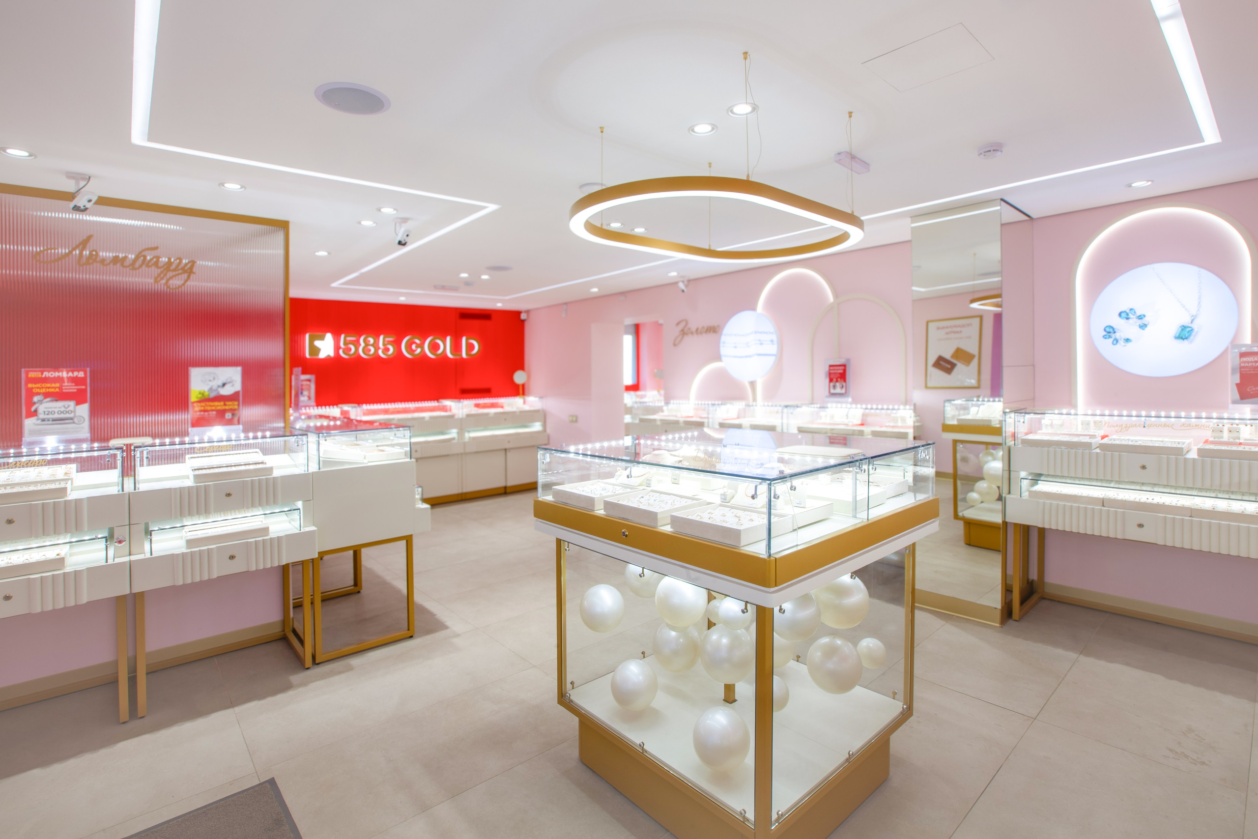 Фотосъёмка ювелирного салона «585 GOLD» для дизайн-агентства RETAILAB. Илья Михачёв Фотограф ПРО людей