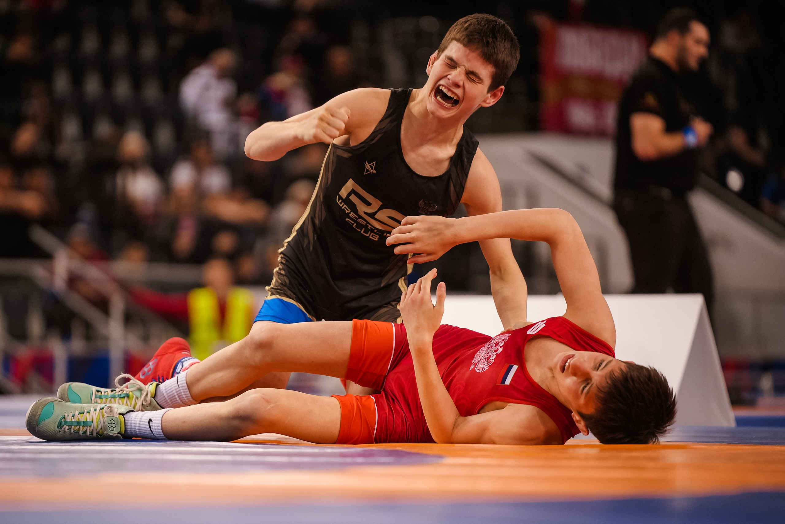 Первенство России по вольной борьбе среди юношей до 16 лет. Красноярск 2025. Фотограф Анна Герман. Красноярск
