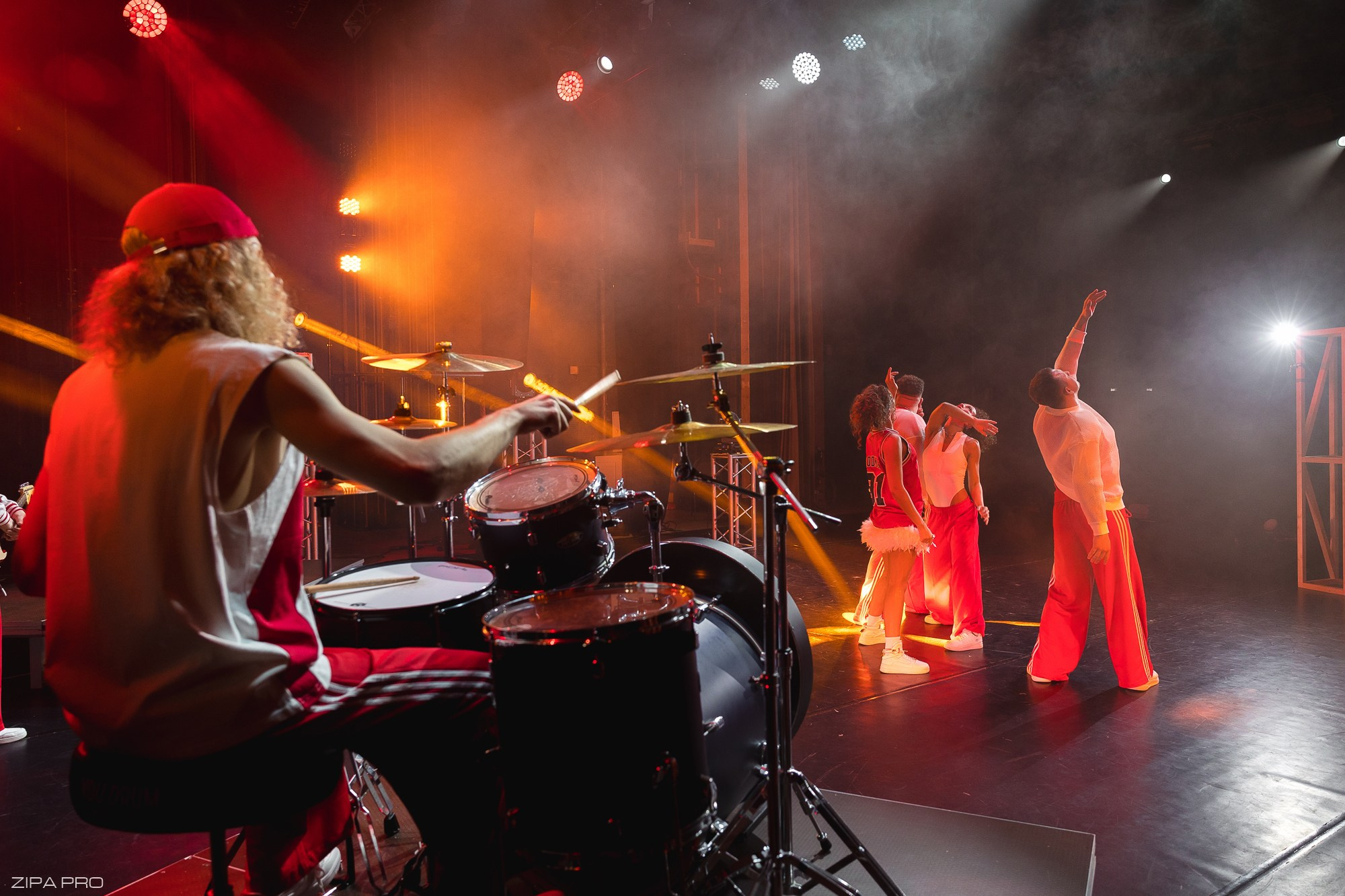 Бэкстейдж съемок промо для кавер-группы «Мед». Фотограф Zipa Pro