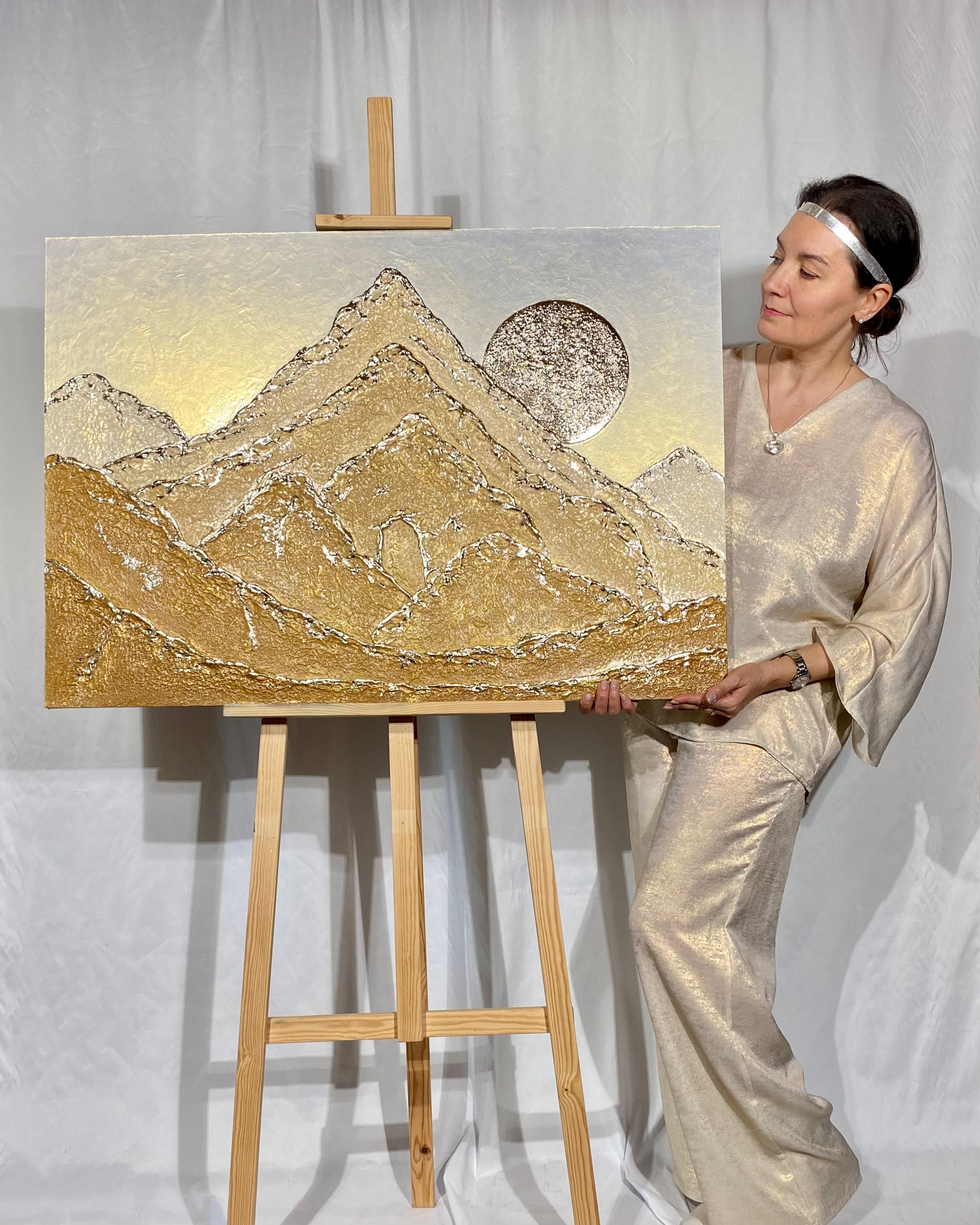 Серия картин Солнечные восхождения. Наталья Атлантийская художник солнца Санкт-Петербург