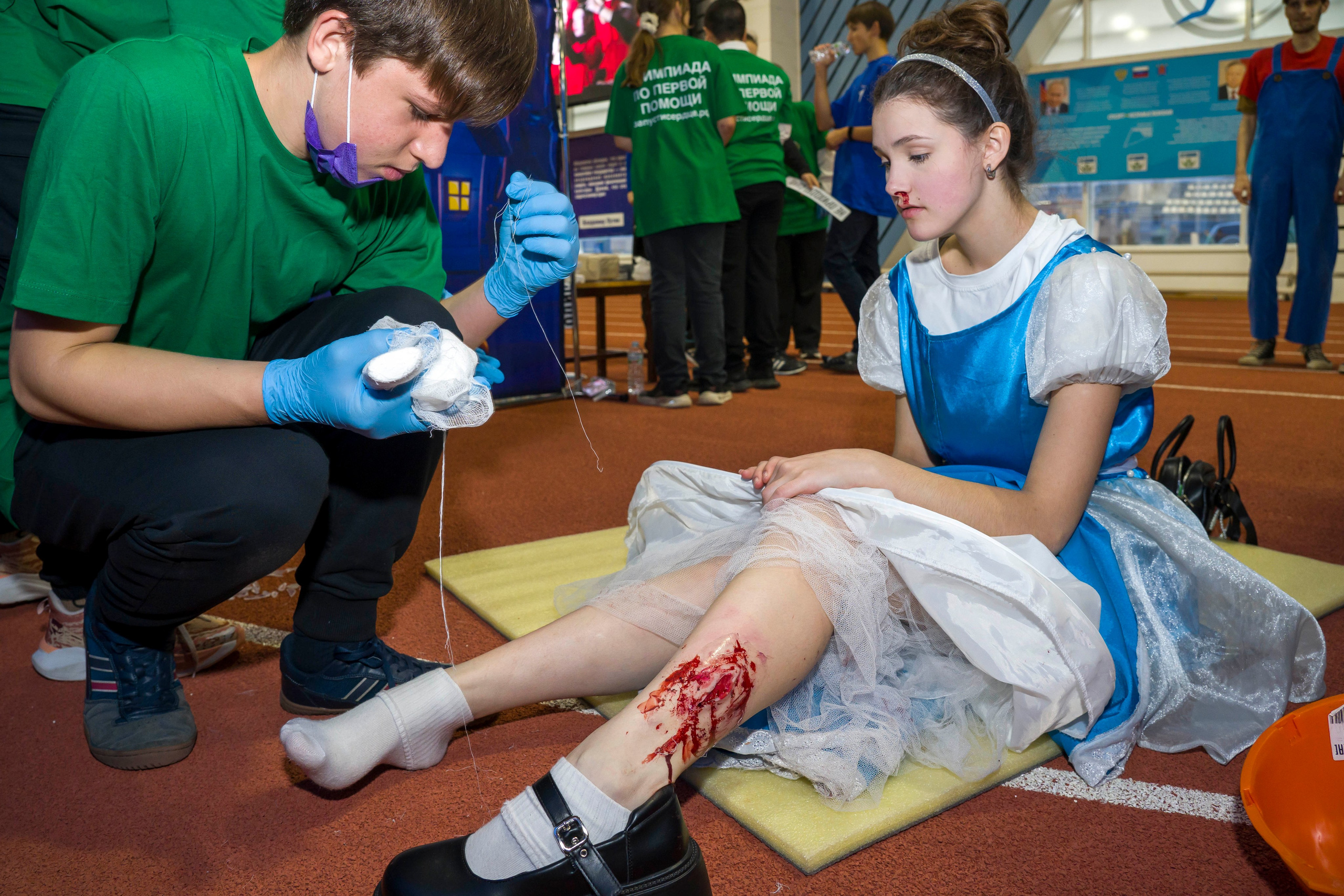 Олимпиада по скорой помощи. Фотограф в Санкт-Петербурге. Репортажная и все съёмки для бизнеса