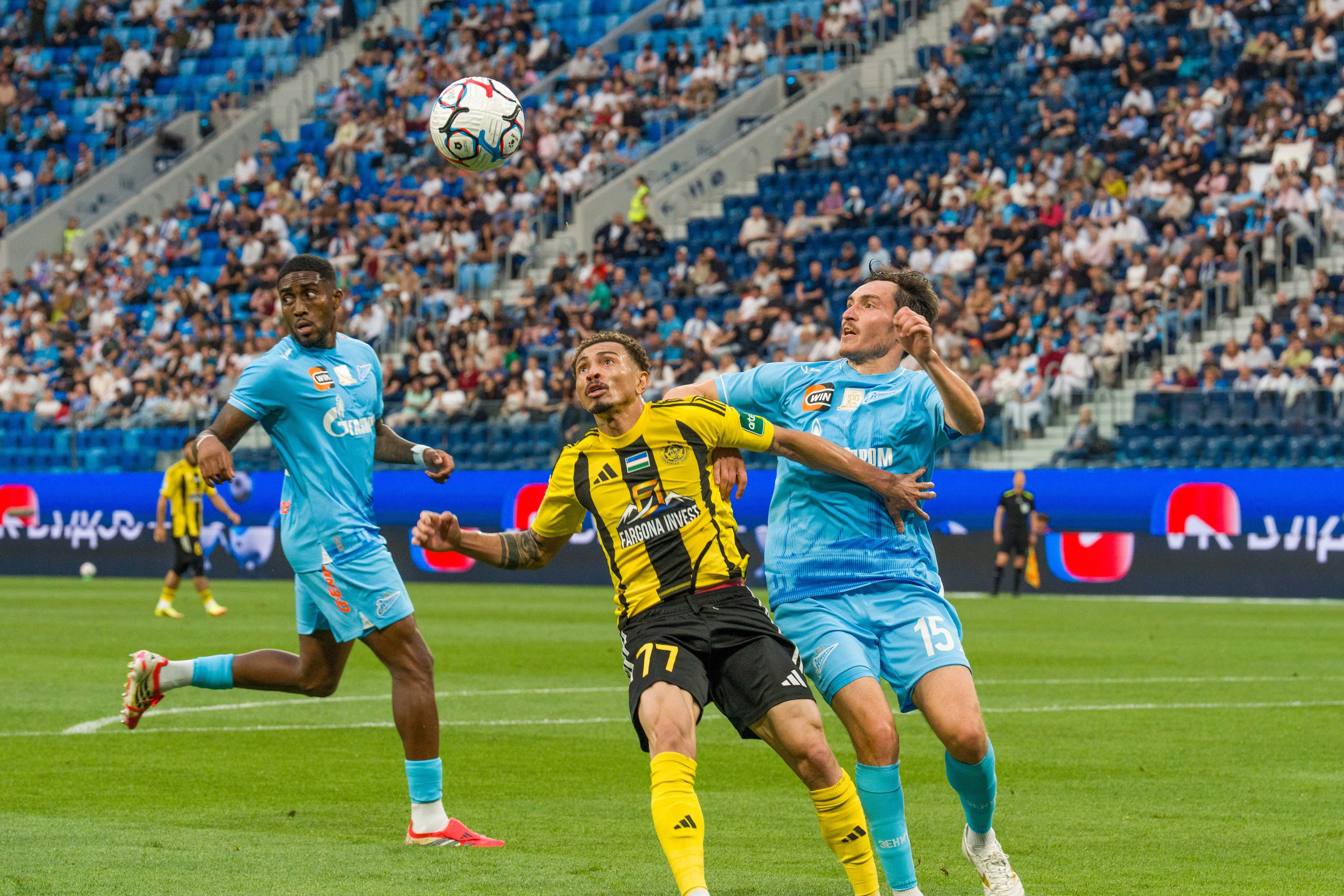Zenit vs Neftchi 4-1 — Winline Super Series photo gallery, Gazprom Arena | Anton Gauf