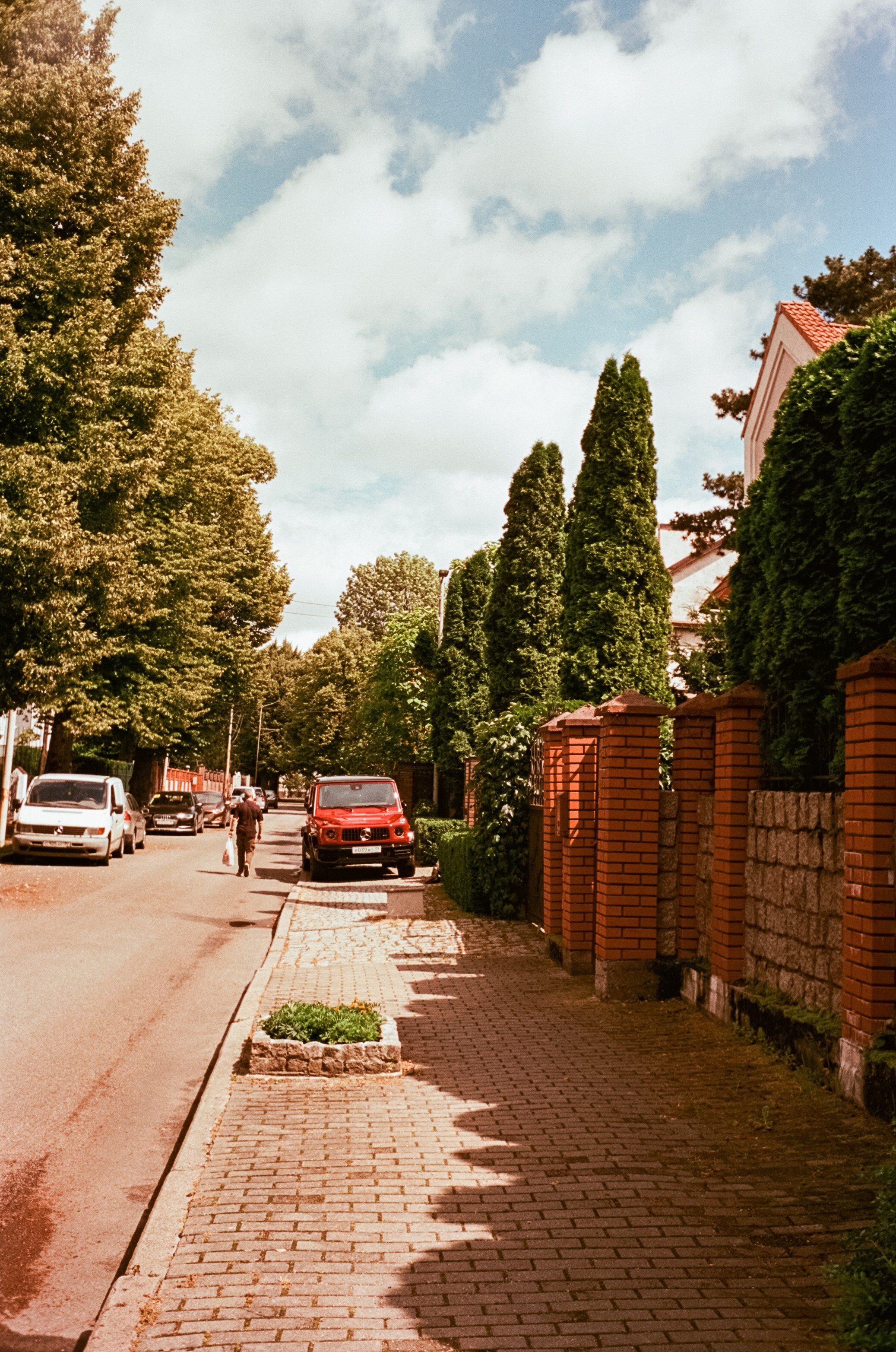 Калининград в солнечный день 7 июля 2024 года / Aerocolor IV / Minox 35GT (2)