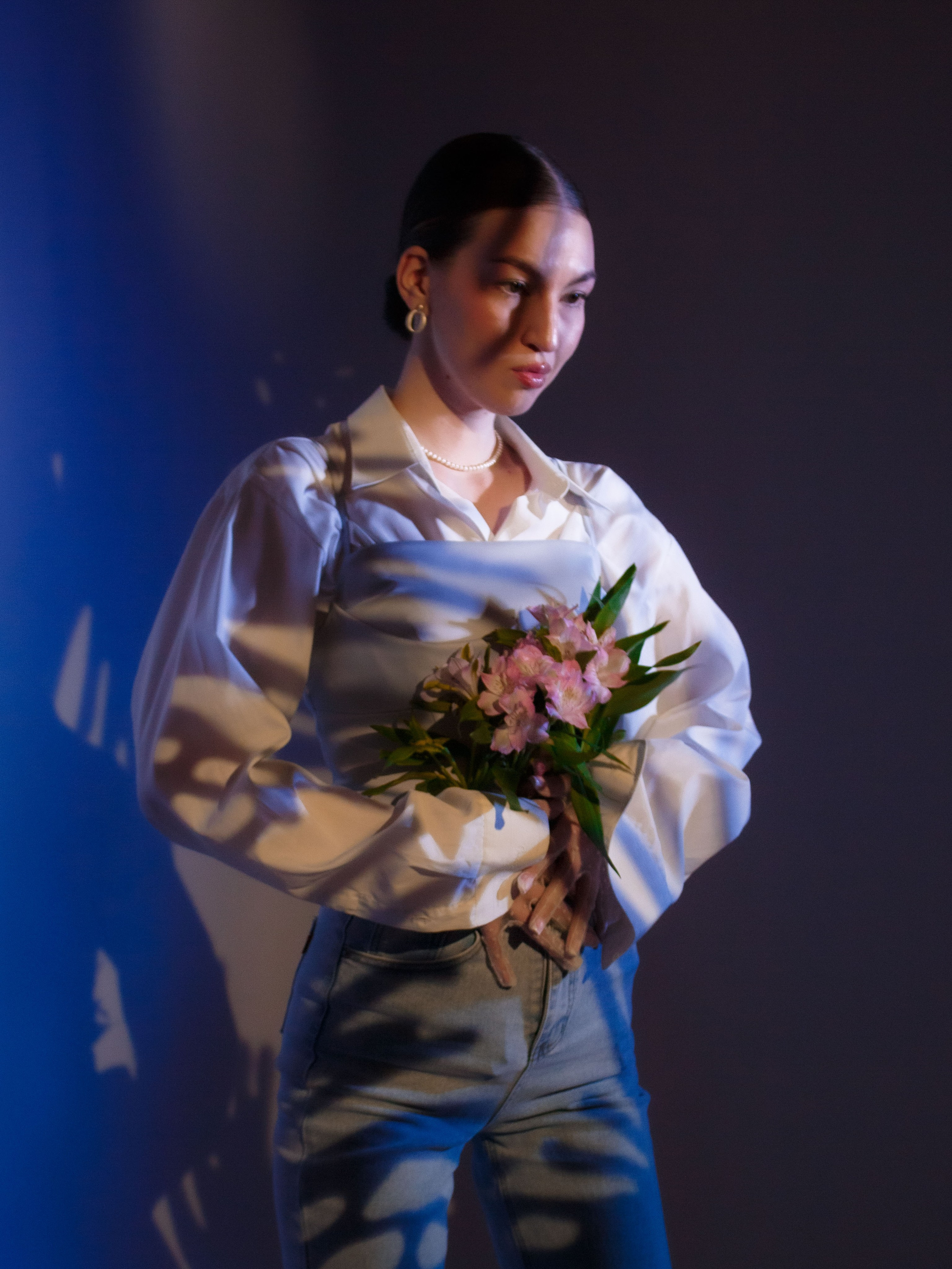 Диана в «Blue velvet». Фотограф Екатерина Козловская