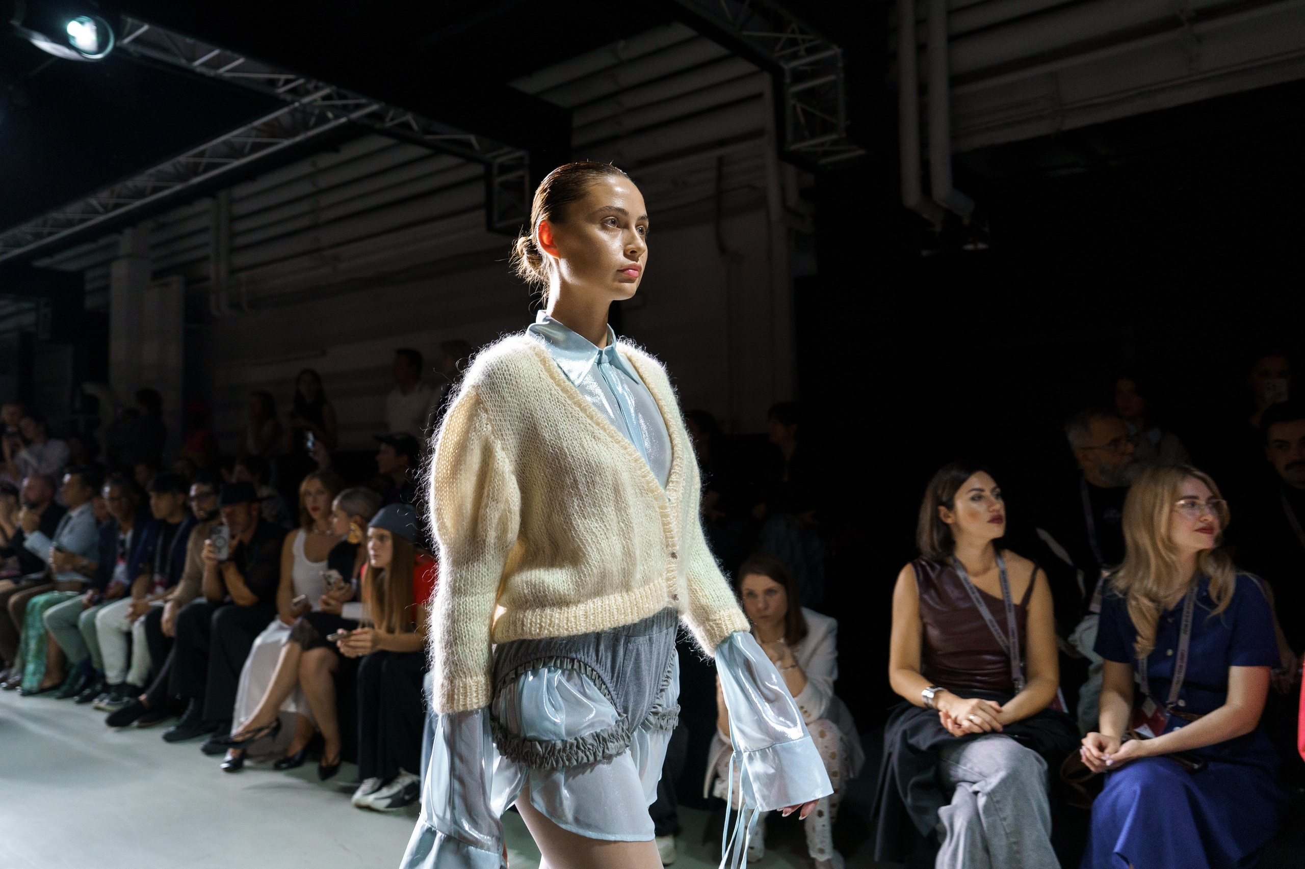 Moscow Fashion Week 2025 осень. Фотограф Николай Прокофьев модельные тесты в Москве