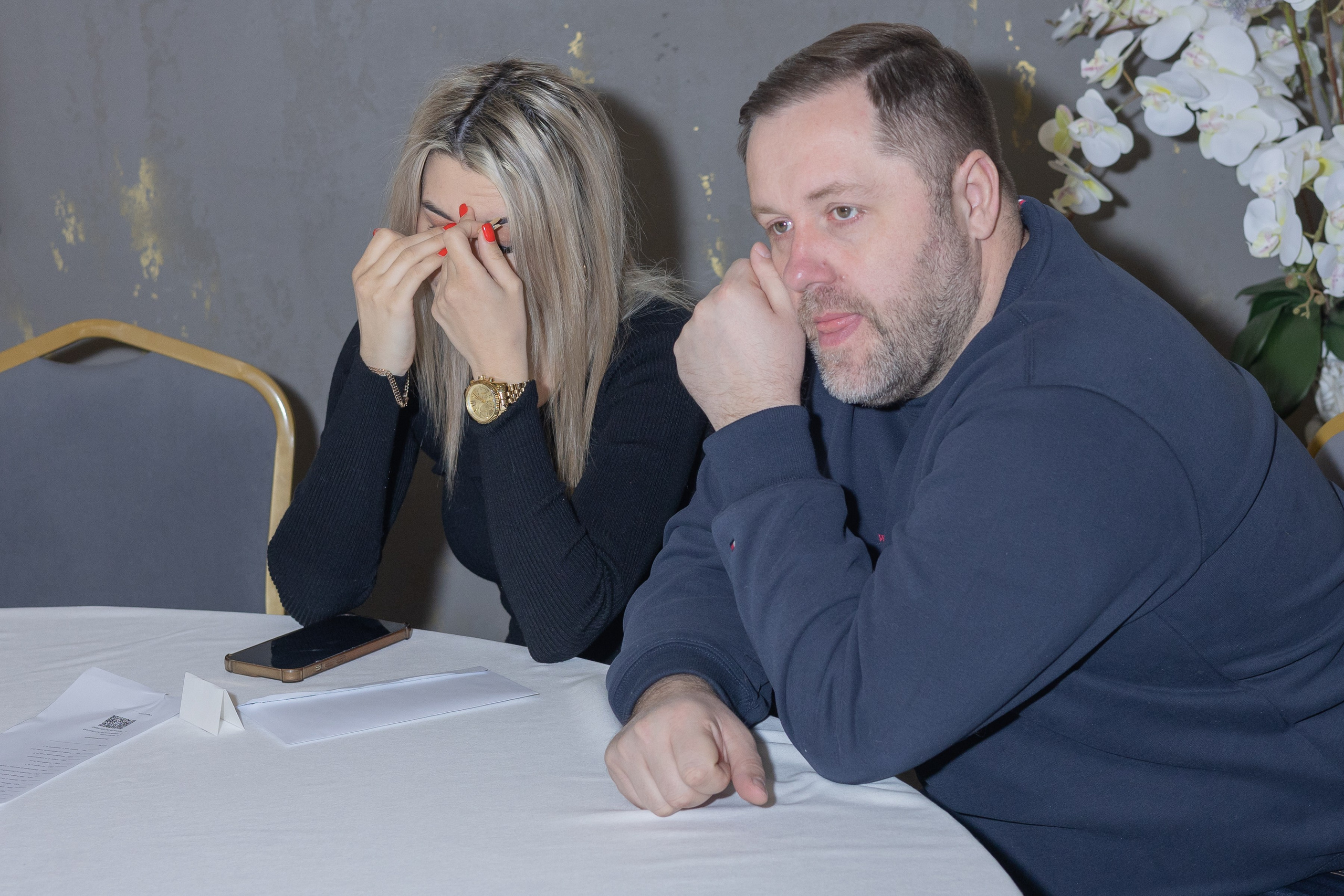 Свадебное чаепитие для молодоженов