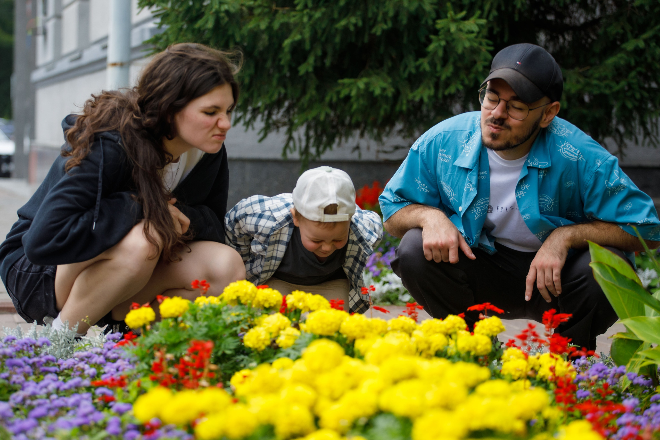 Семья Скуратовой Аделины в городе. Фотограф Екатерина Козловская
