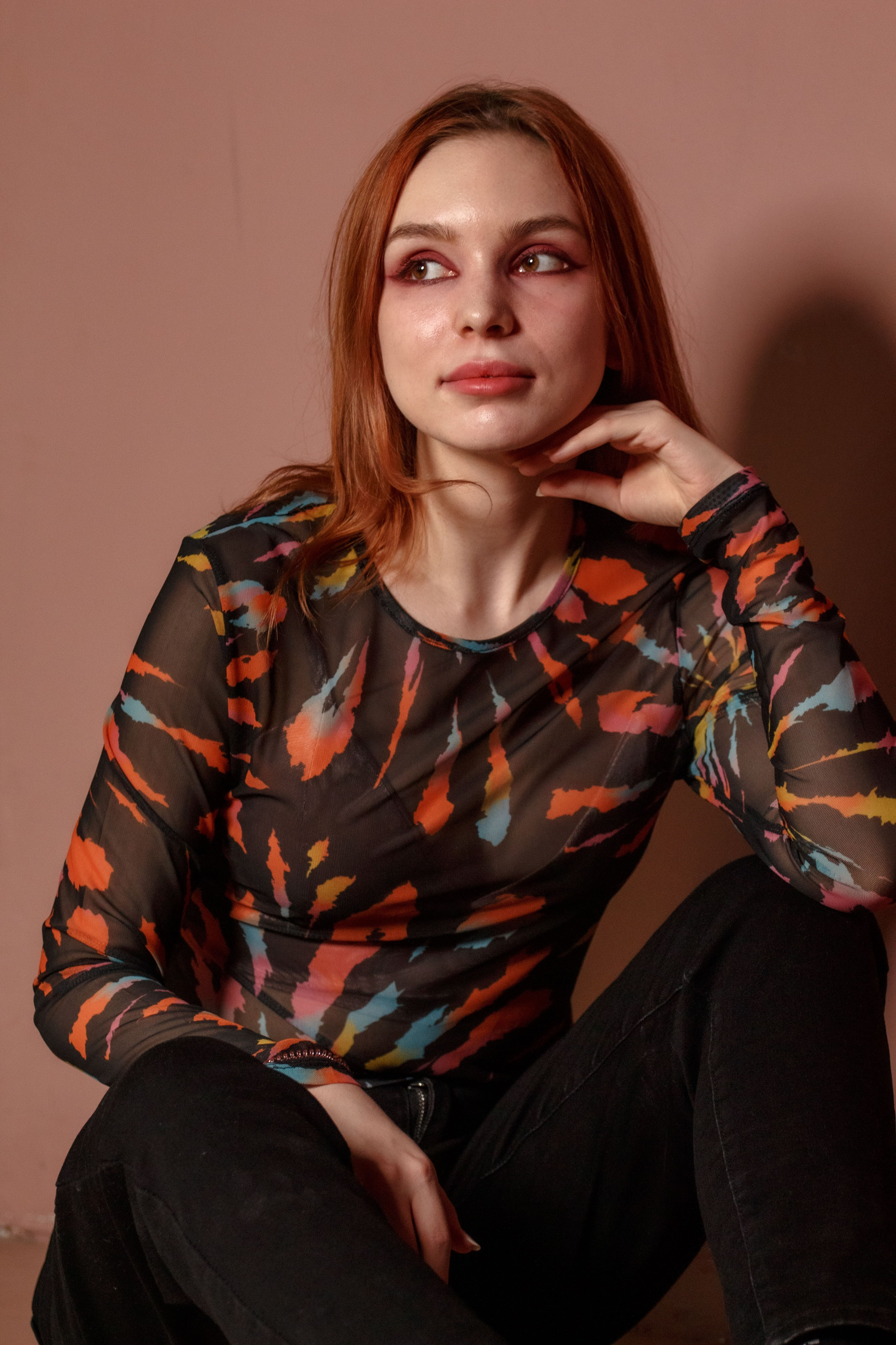 Анастасия в «Blue velvet». Фотограф Екатерина Козловская