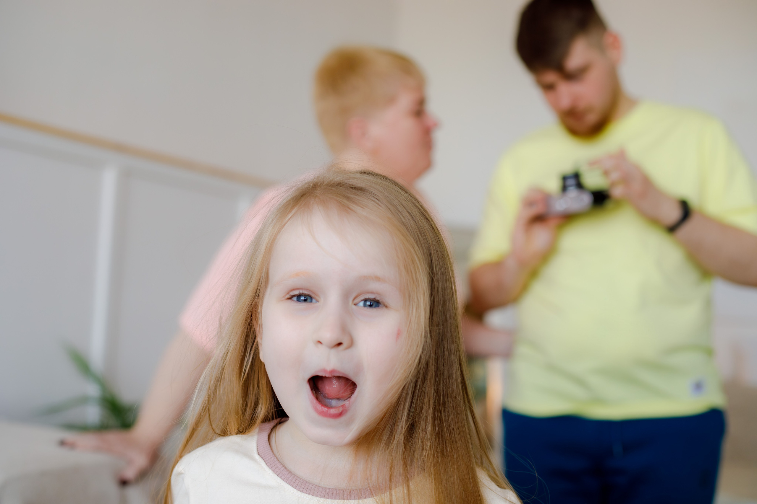 Аннушка и её семья. Фотограф Екатерина Козловская