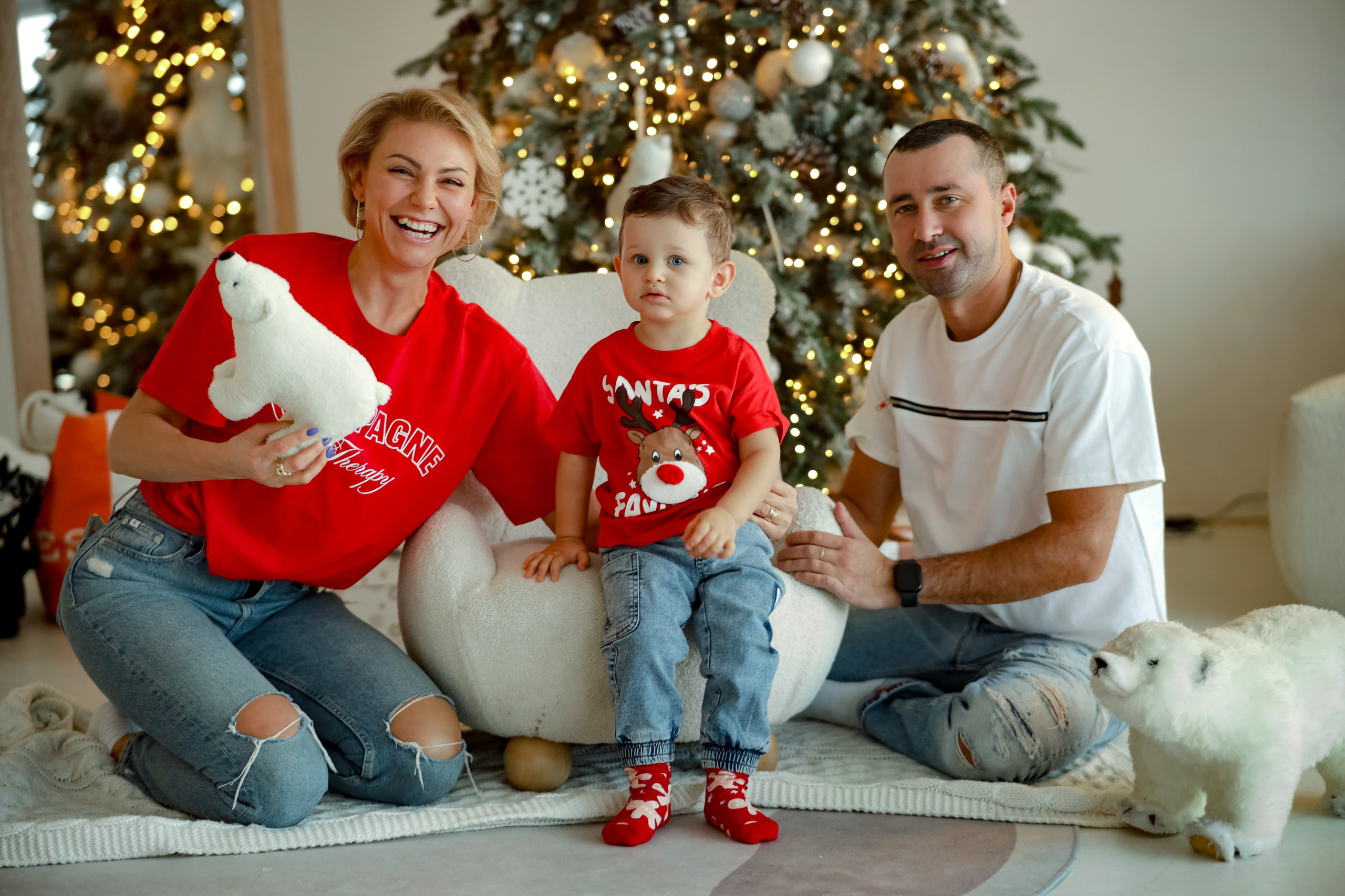 Яркий Новый год в семье Льва. Фотограф в Санкт-Петербурге Знаменская Ирина
