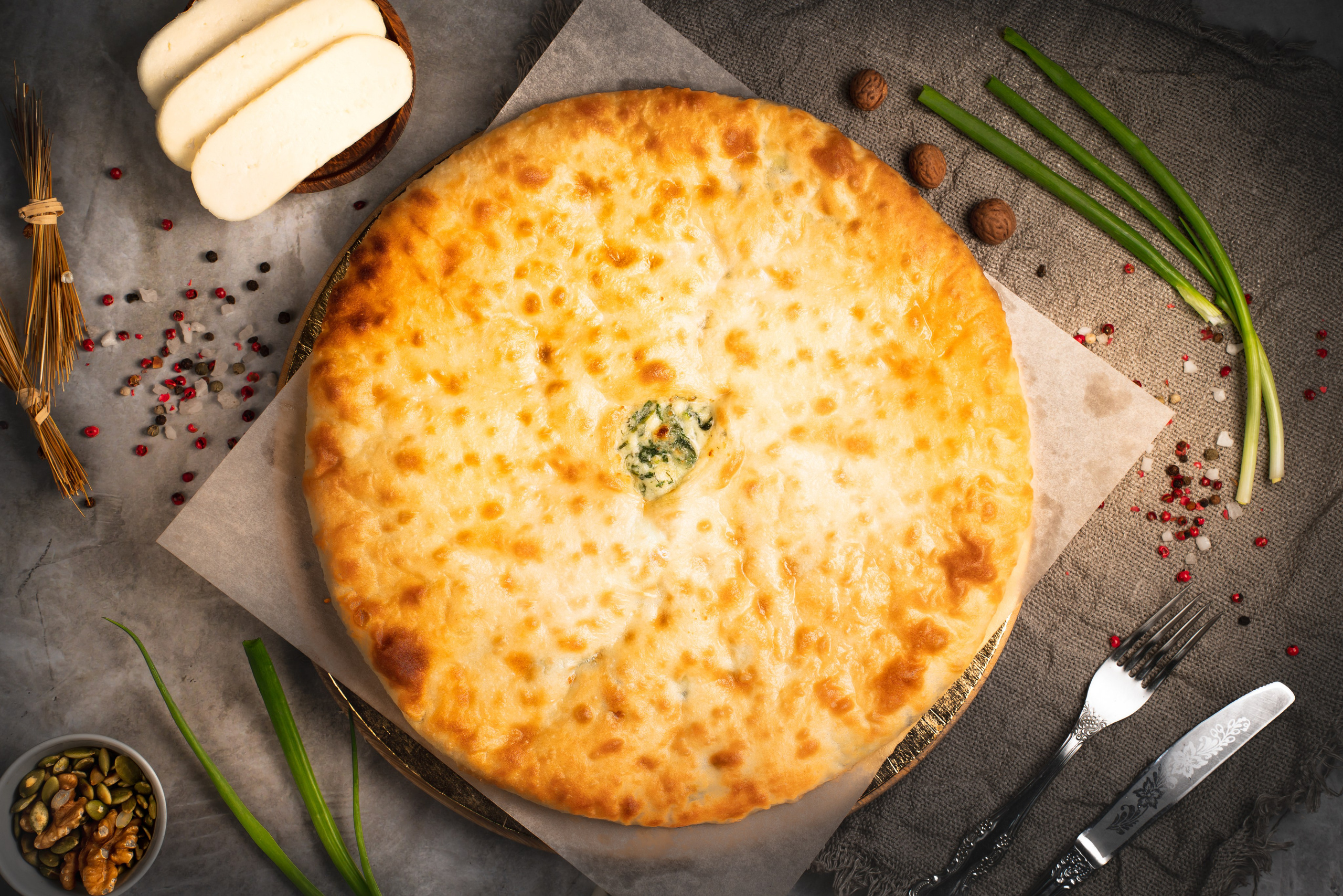 Осетинские пироги. Предметный и фуд-фотограф в Москве Анна Царенко