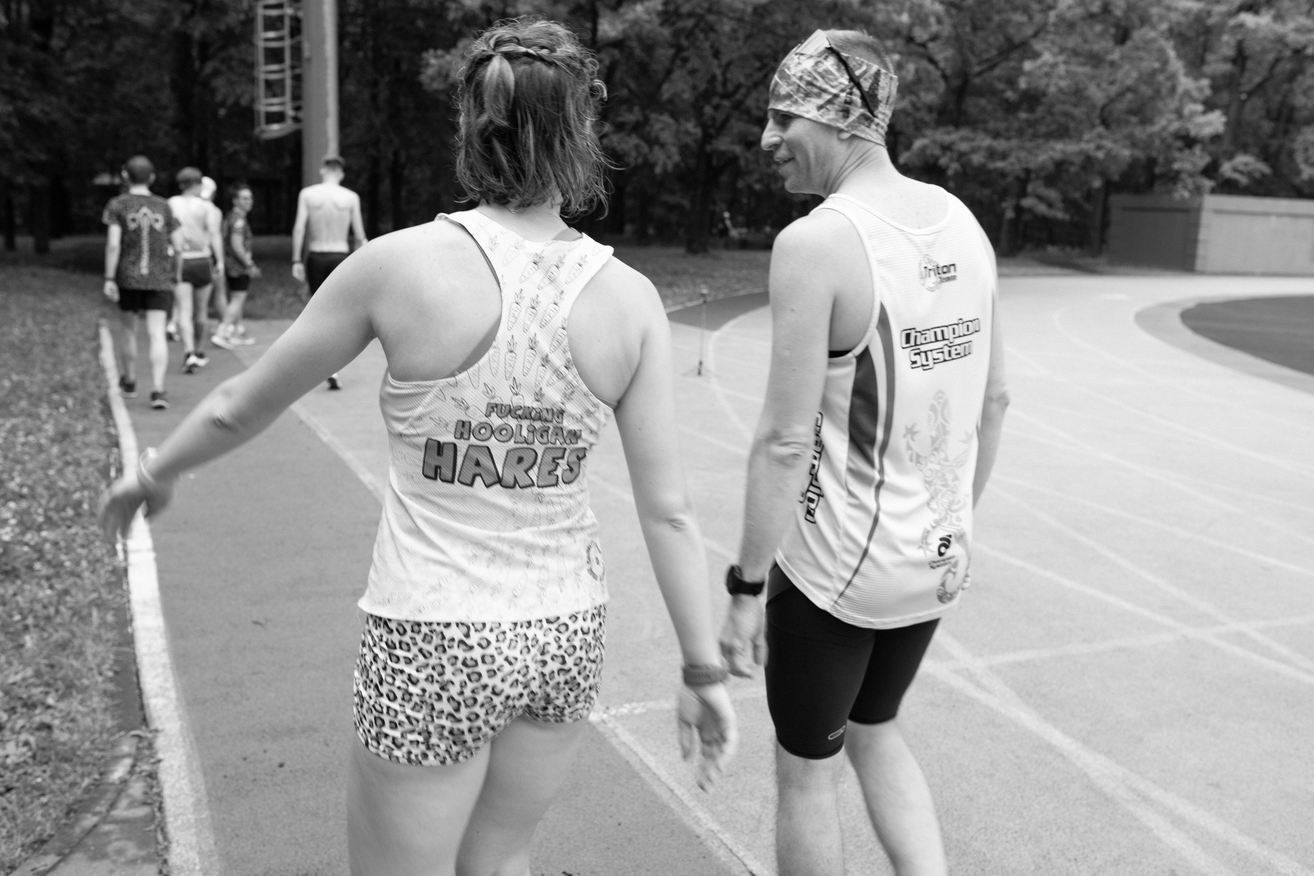 Тренировка сквозь призму чб. Александра Мельниченко/ Бегающий фотограф