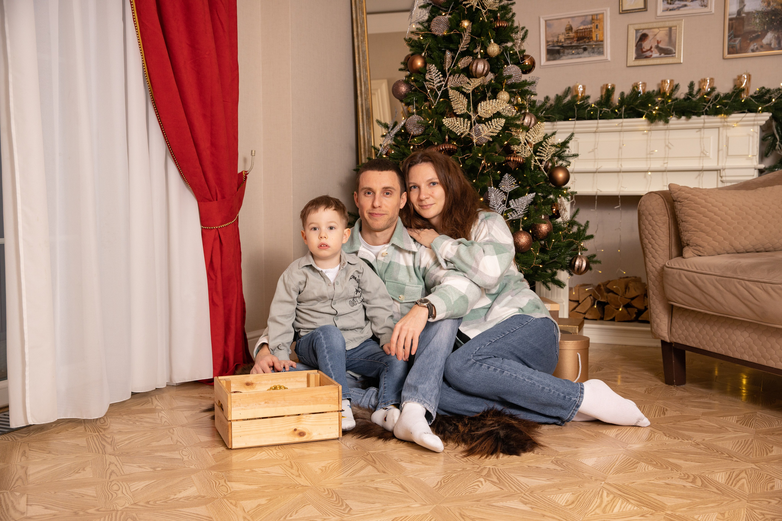 Первые новогодние для Натали. Фотограф в Железнодорожном и Балашихе