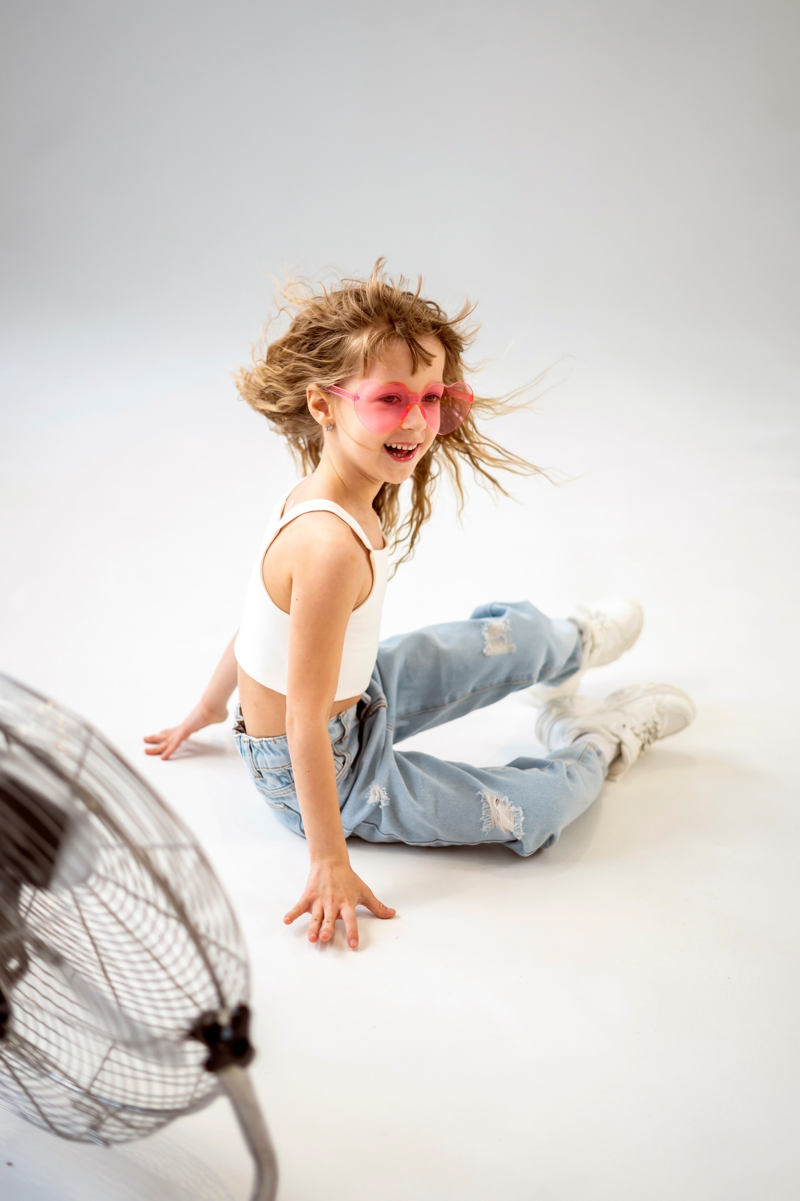 Детки на циклораме. Семейный и детский фотограф в Хабаровске Анна Гриневич