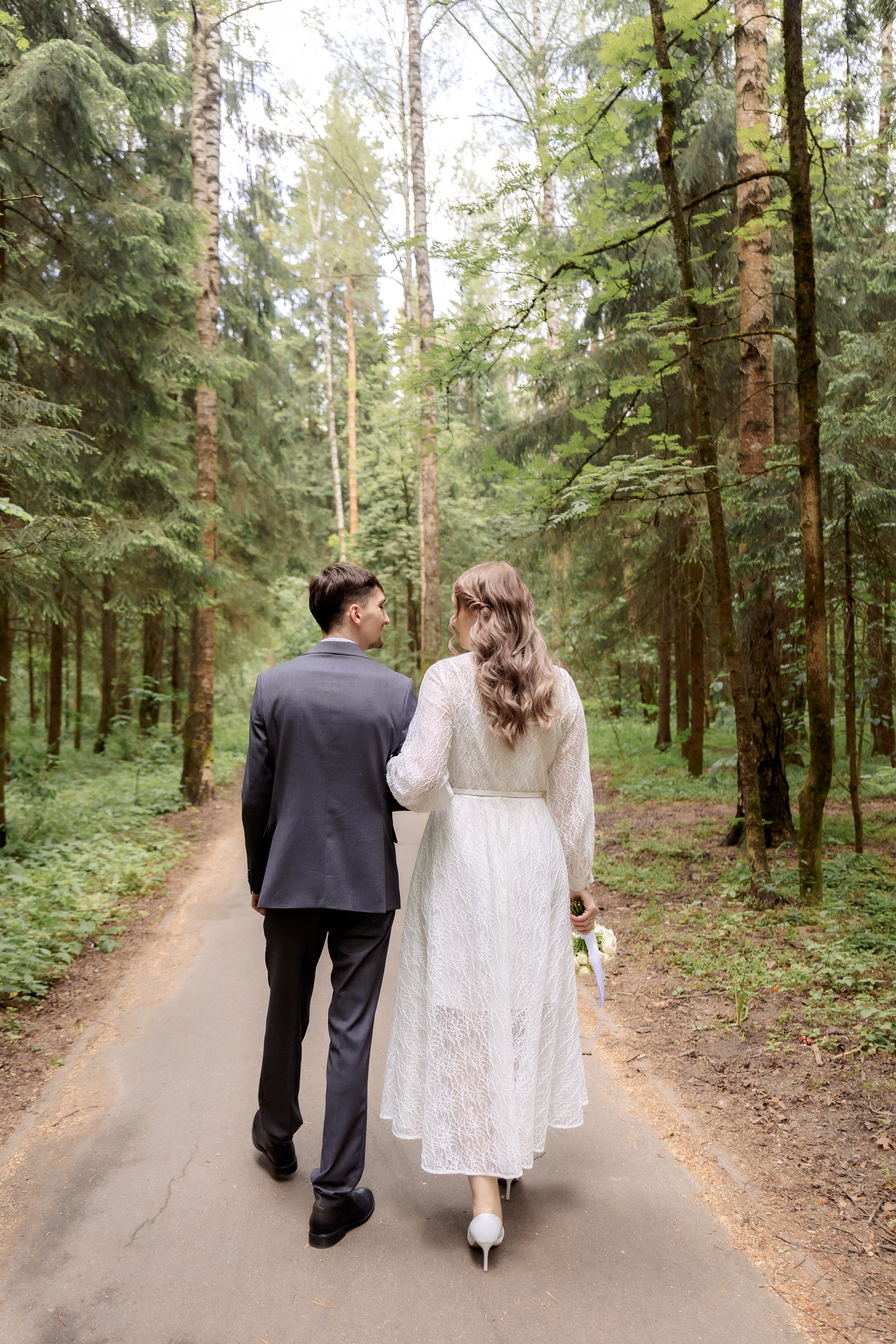 Е&Н (свадебная прогулка в лесу). Зотова Алена — семейный и женский фотограф в Зеленограде