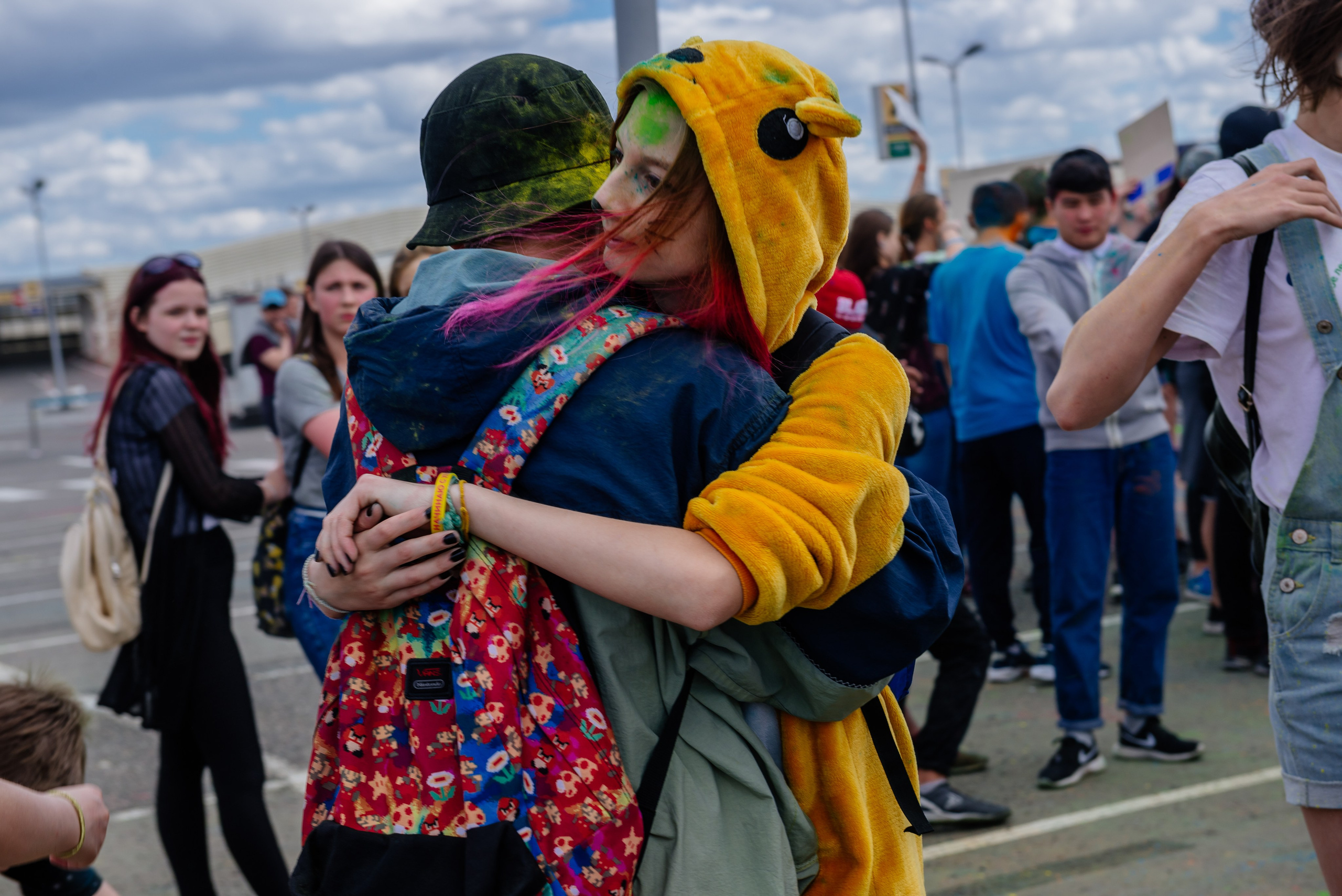 Фестиваль красок Holi. Москва, МО. Фотограф LANA STIL. Семейный, репортажный фотограф, студия. Женский, мужской портрет. Фотографирую территориально в г. Королев, Москва, МО