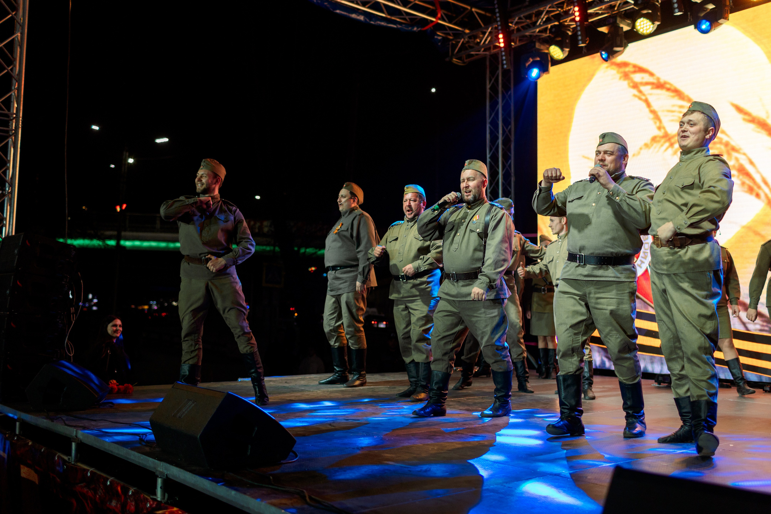 Концерт приуроченный к празднованию 80 лет победл. Свадебный и семейный фотограф в Улан-Удэ