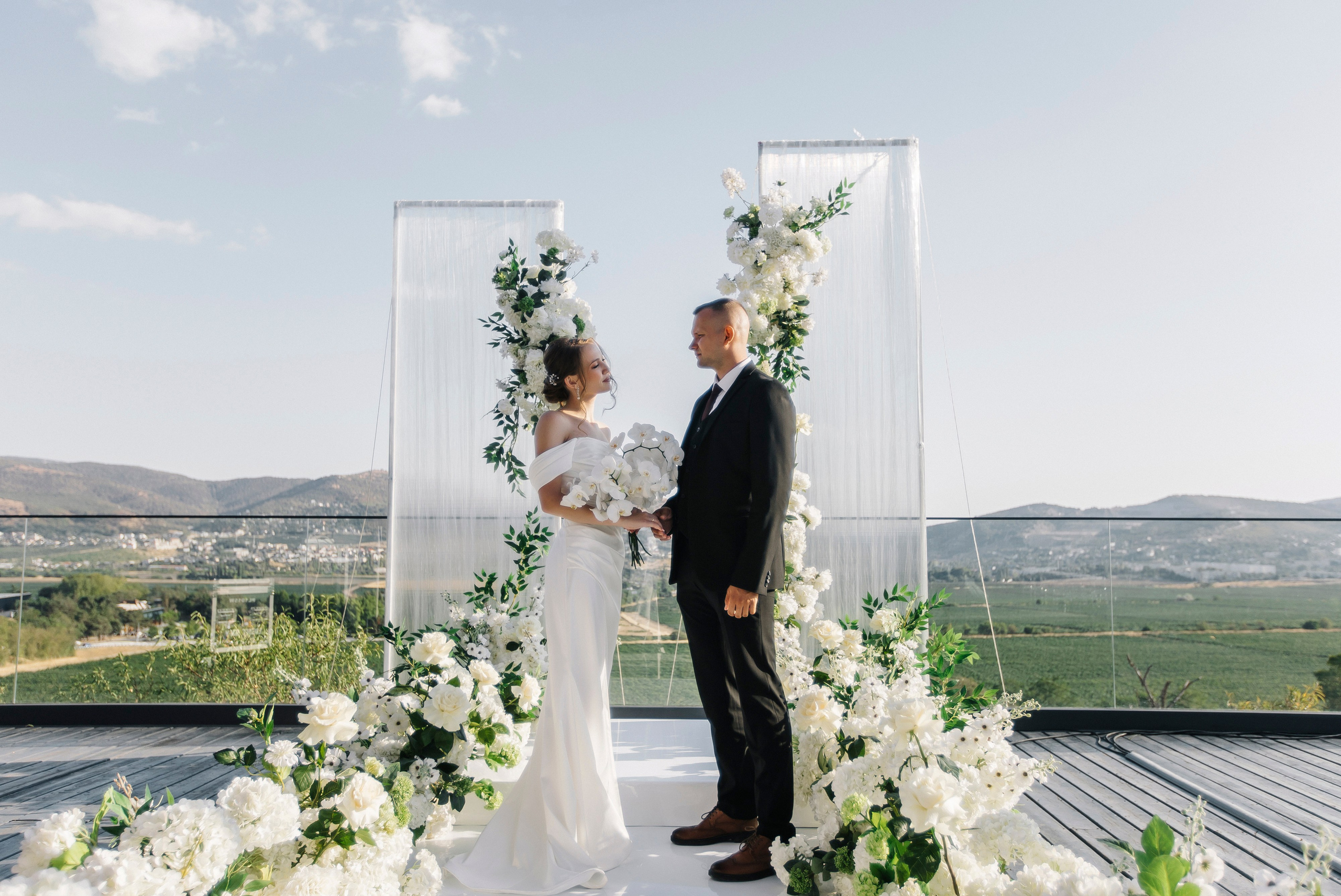 Андрей и Алина. Винодельня 78 Балаклава. Фотограф Анна Лейман. Севастополь