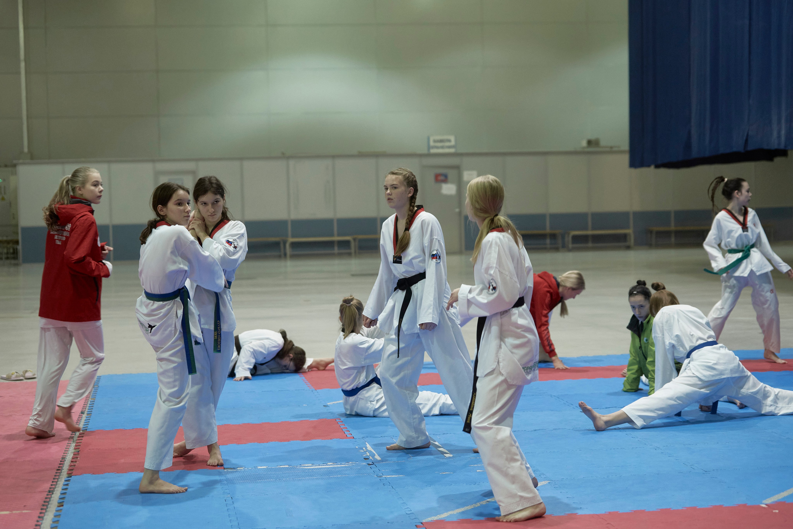 Taekwondo kids. Фотограф Наталья Леонова