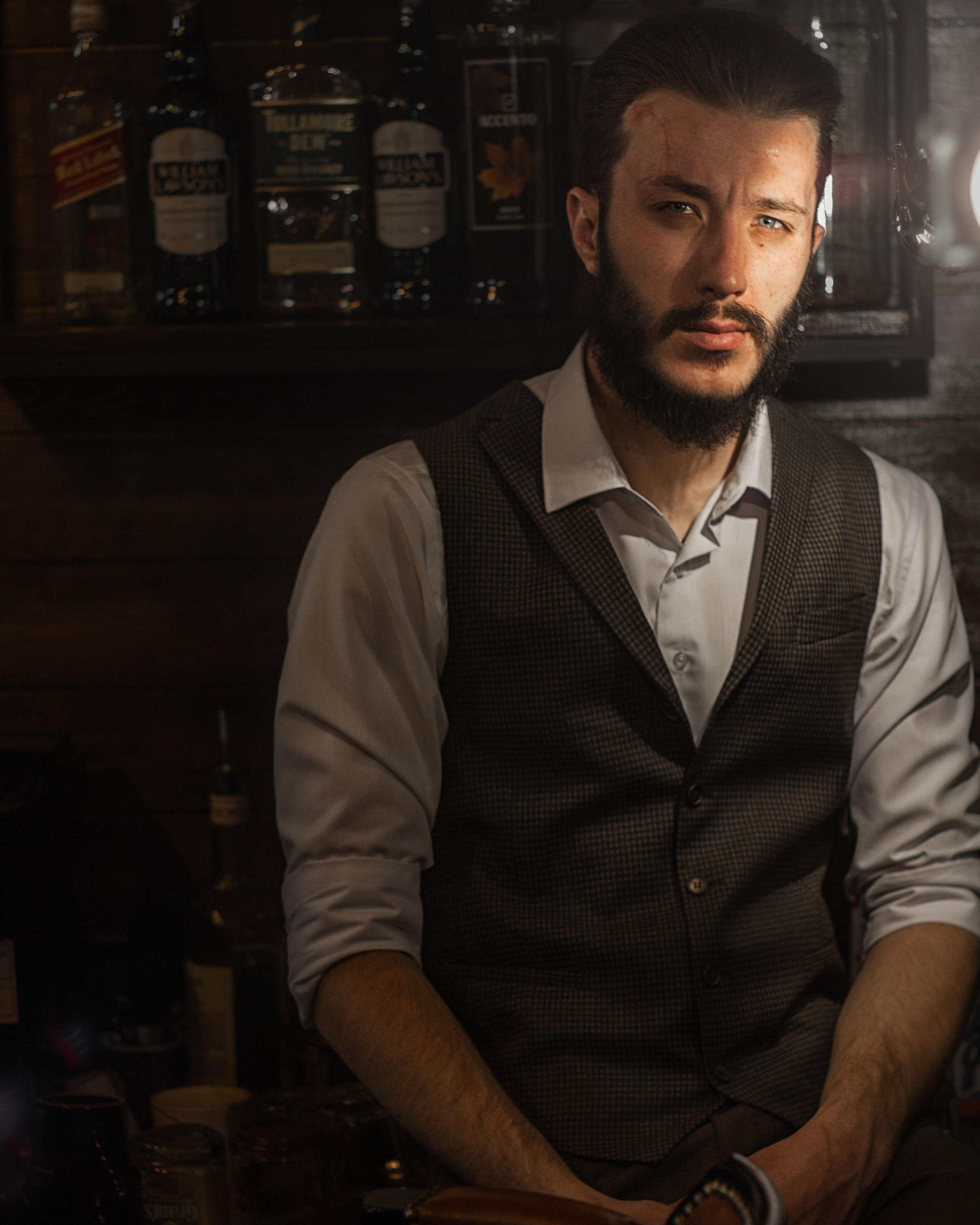 Барбершоп OLD CLUB. Коммерческий фотограф в Санкт-Петербурге и Москве Полина Мамонтова