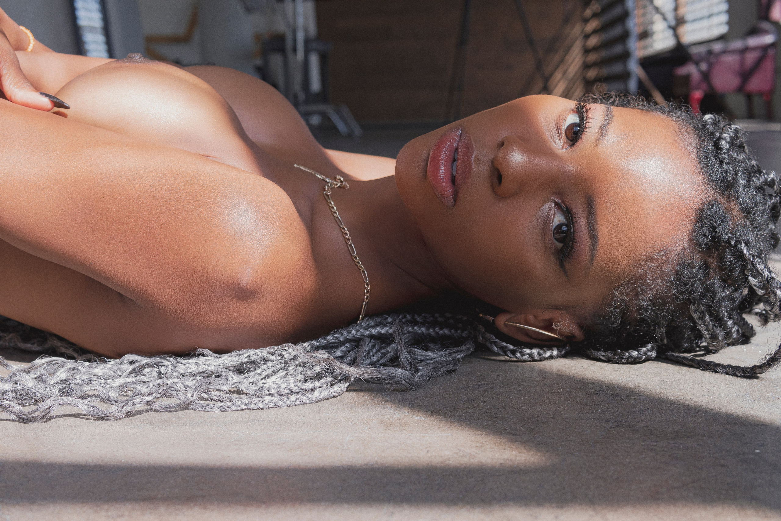 Boudoir retouching. Retusher Maryia Buhai