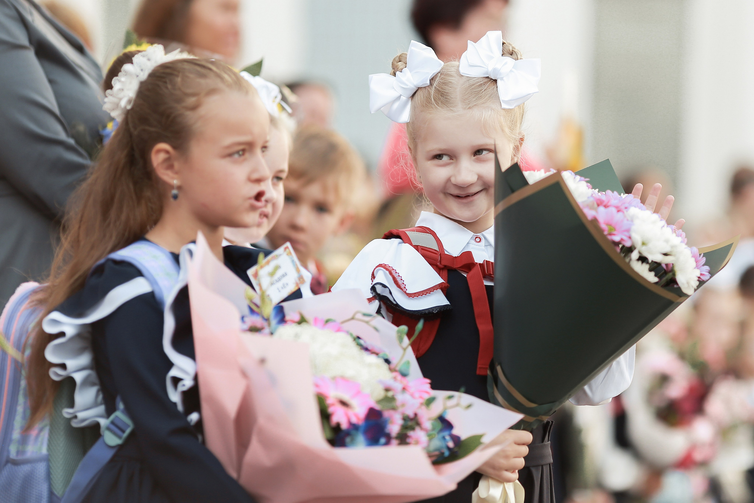 Первое сентября у 1Е класса. Антонина Морозова, профессиональный семейный фотограф видеограф