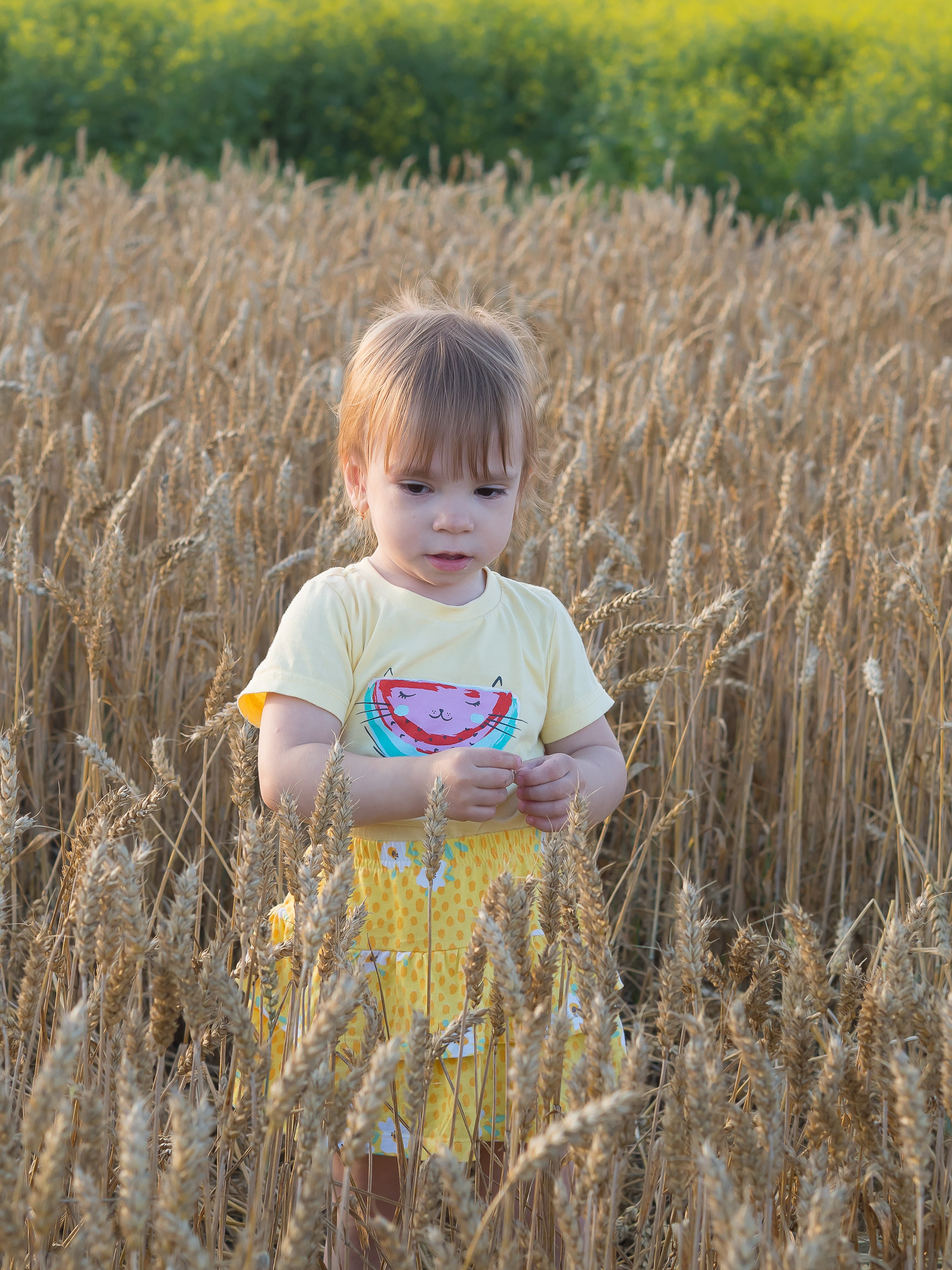 Девчушки в солнечных цветах. Семейный детский фотограф в Красноярске Скачкова Юлия