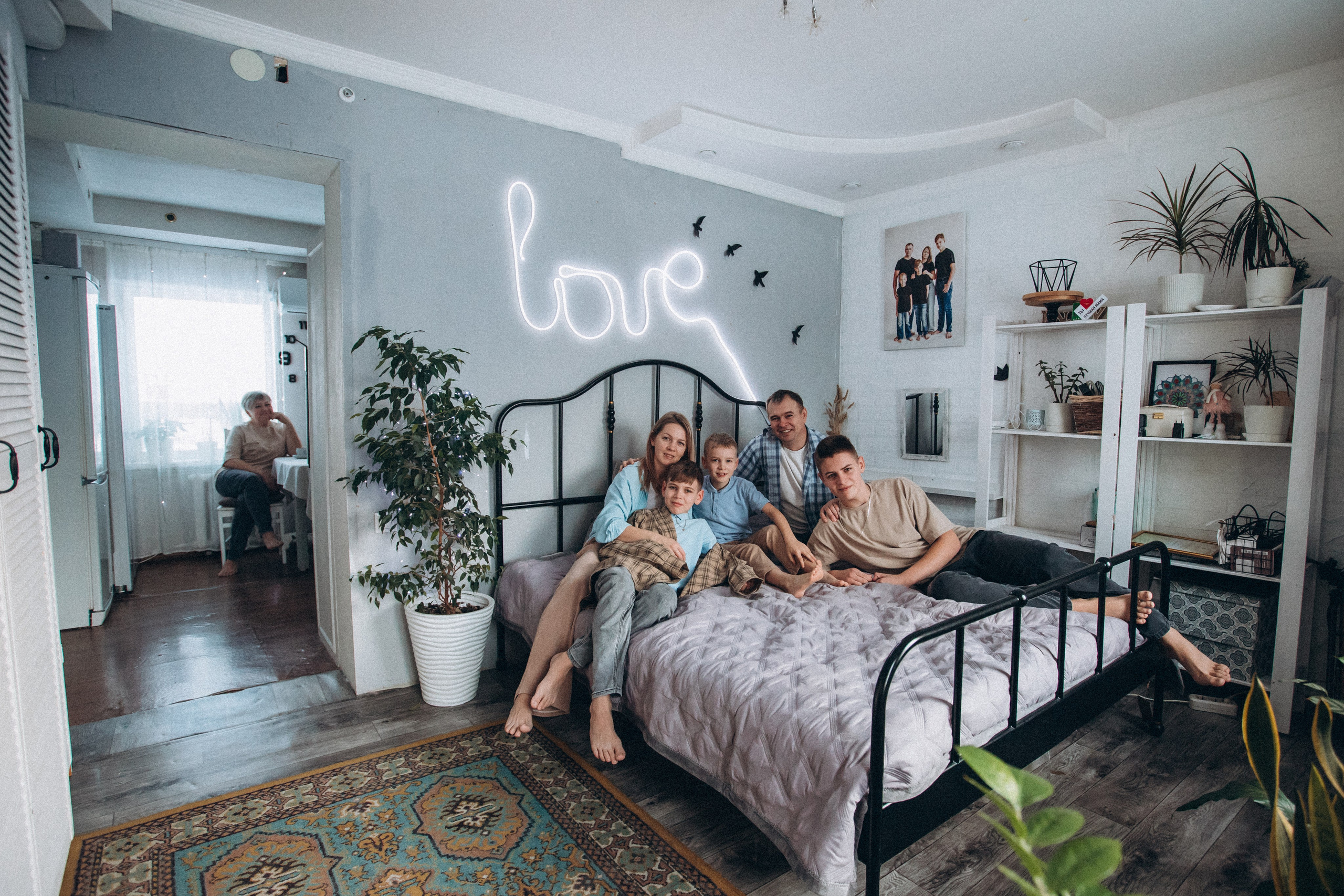 Семья Борушко. Семейный фотограф Нижневартовск Тюмень Ефимова Ирина