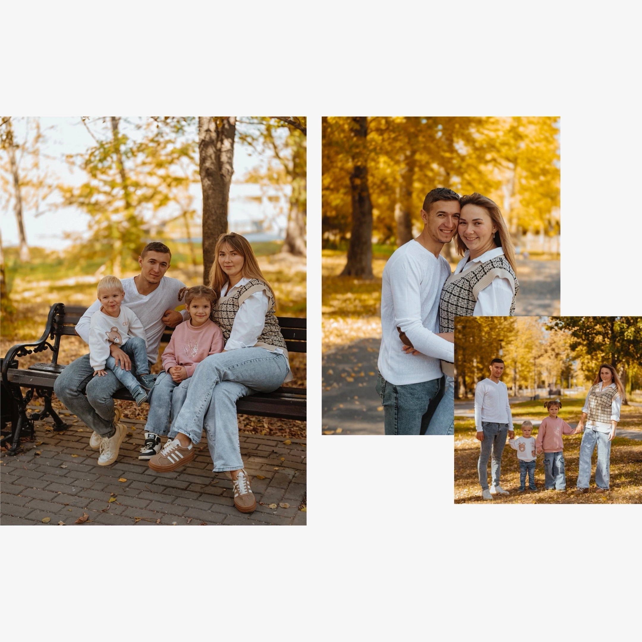Осенняя сказка с семьей. Фотограф Александра Иваненко