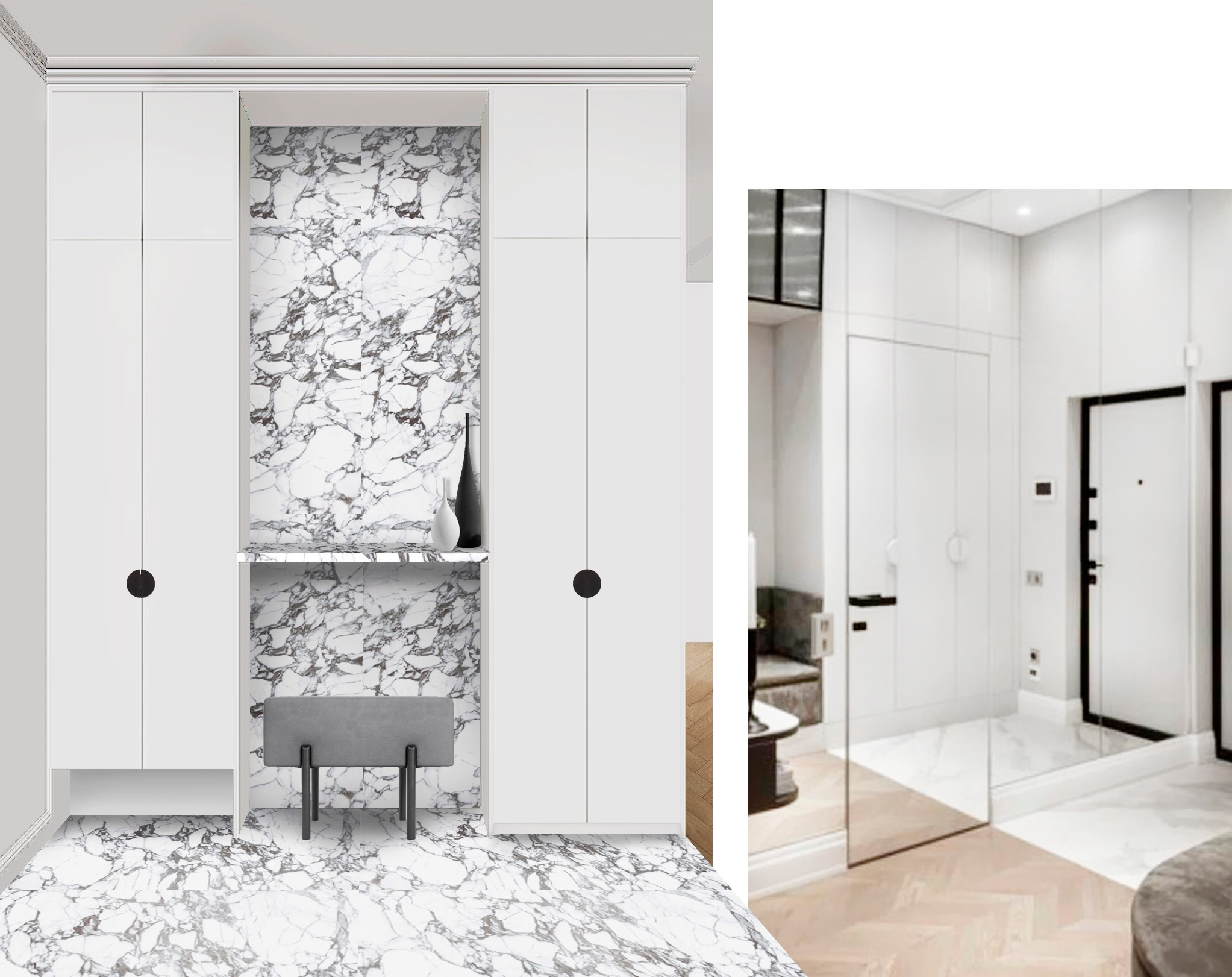 Примеры коллажей. Дизайнер интерьера Малюгина Ксения Санкт-Петербург