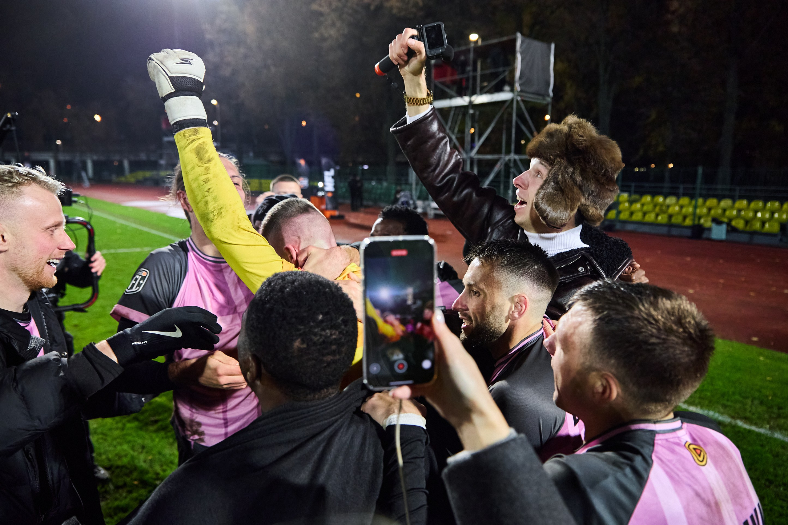 ФК «СиндЕкат» в Кубке Медиалиги 2025. Фотограф Иван Косарев