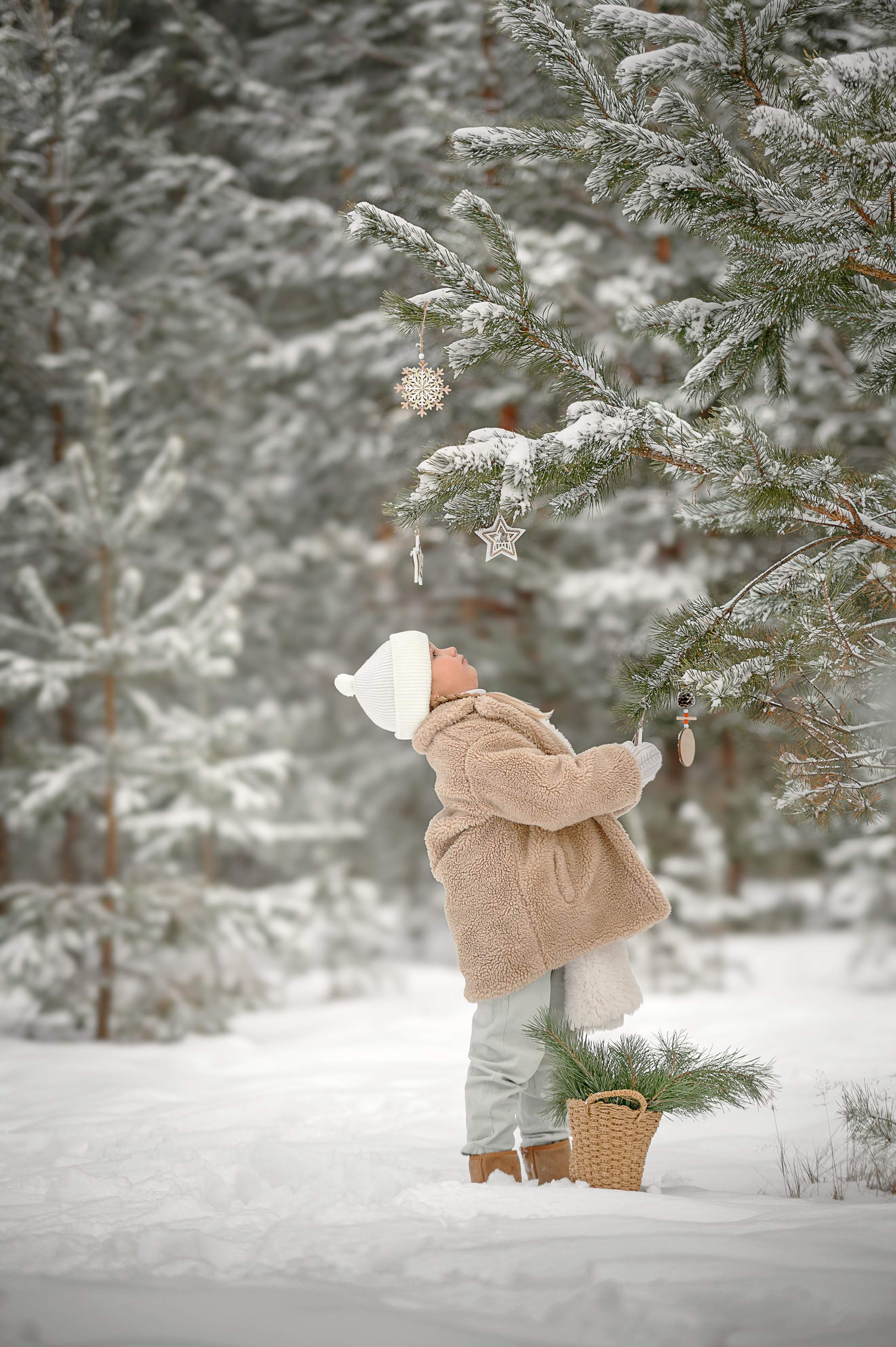 Зимняя, сказочная. Семейный и детский фотограф в Шатках и Арзамасе Александра Магомедова