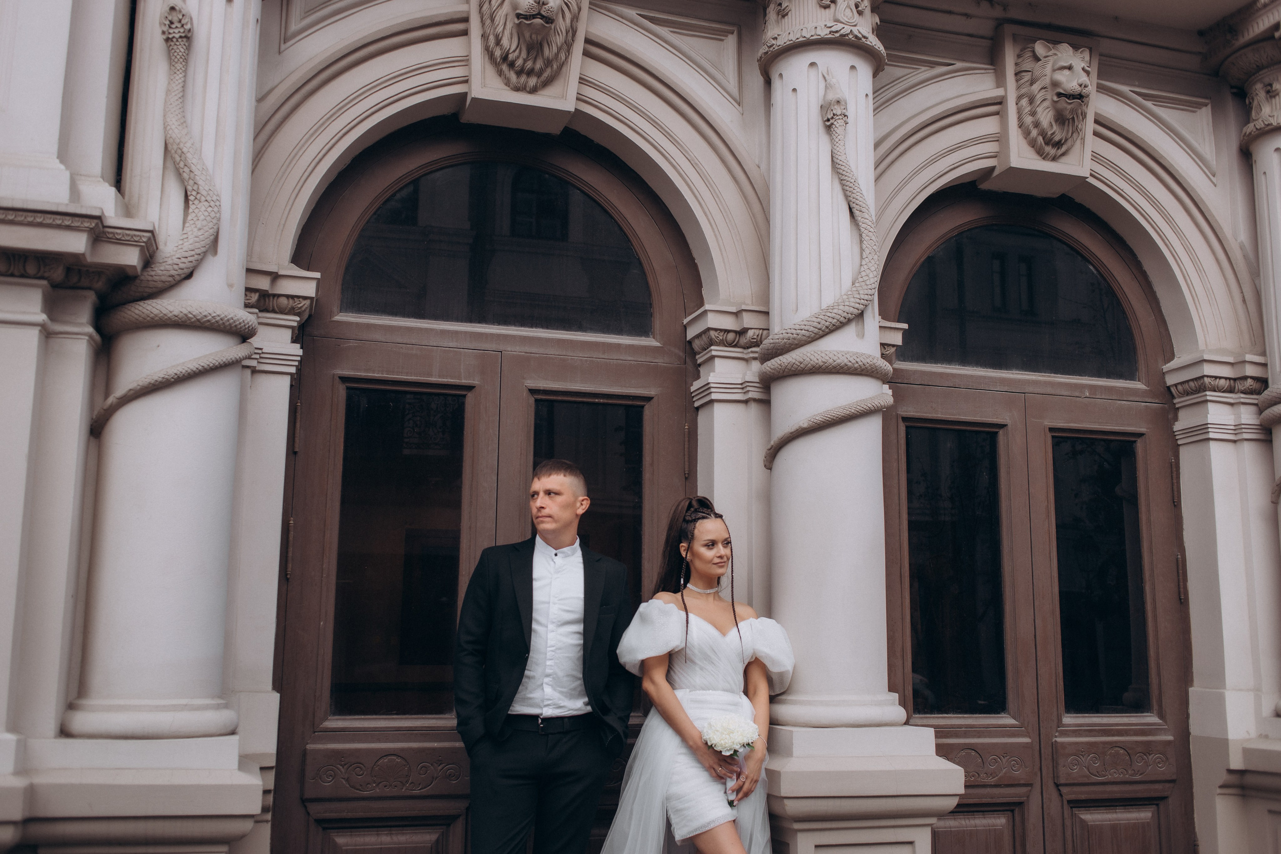 В центре Казани. Свадебный фотограф в Москве и Казани