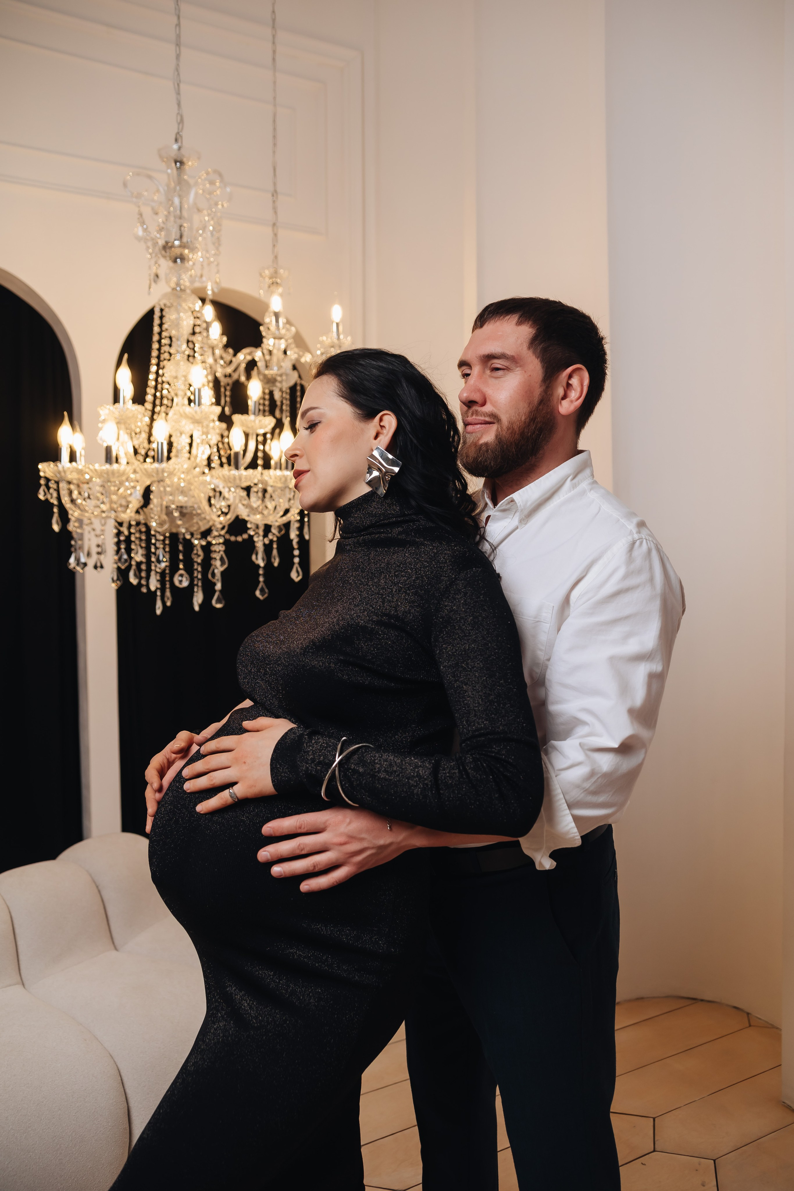 Фотосессия «В ожидании чуда» в студии в Екатеринбурге. Свадебный, семейный фотограф, контент съёмка. Екатеринбург. Елена Граф