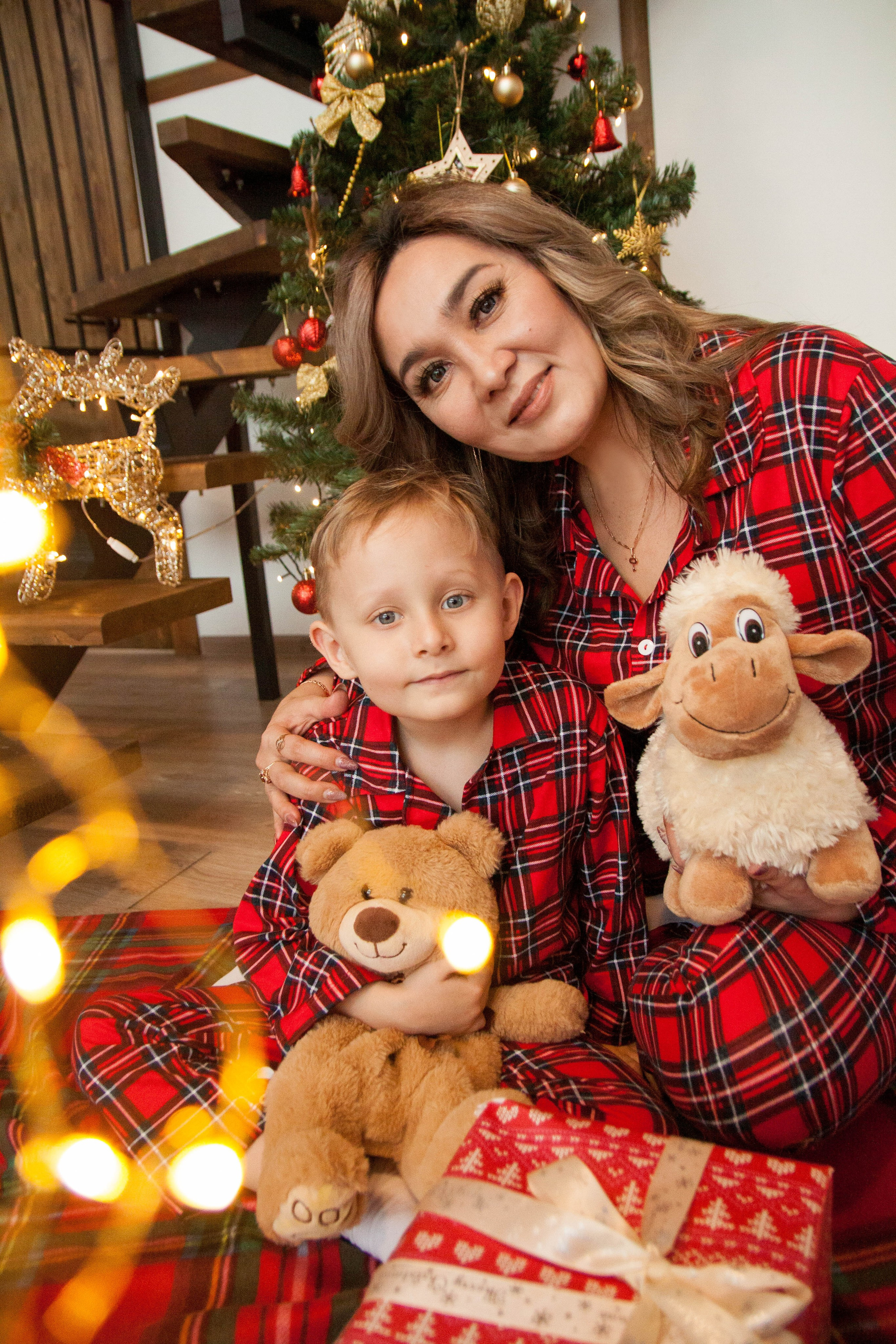 Новогодняя фотосессия «Регина и динамик». Свадебный фотограф