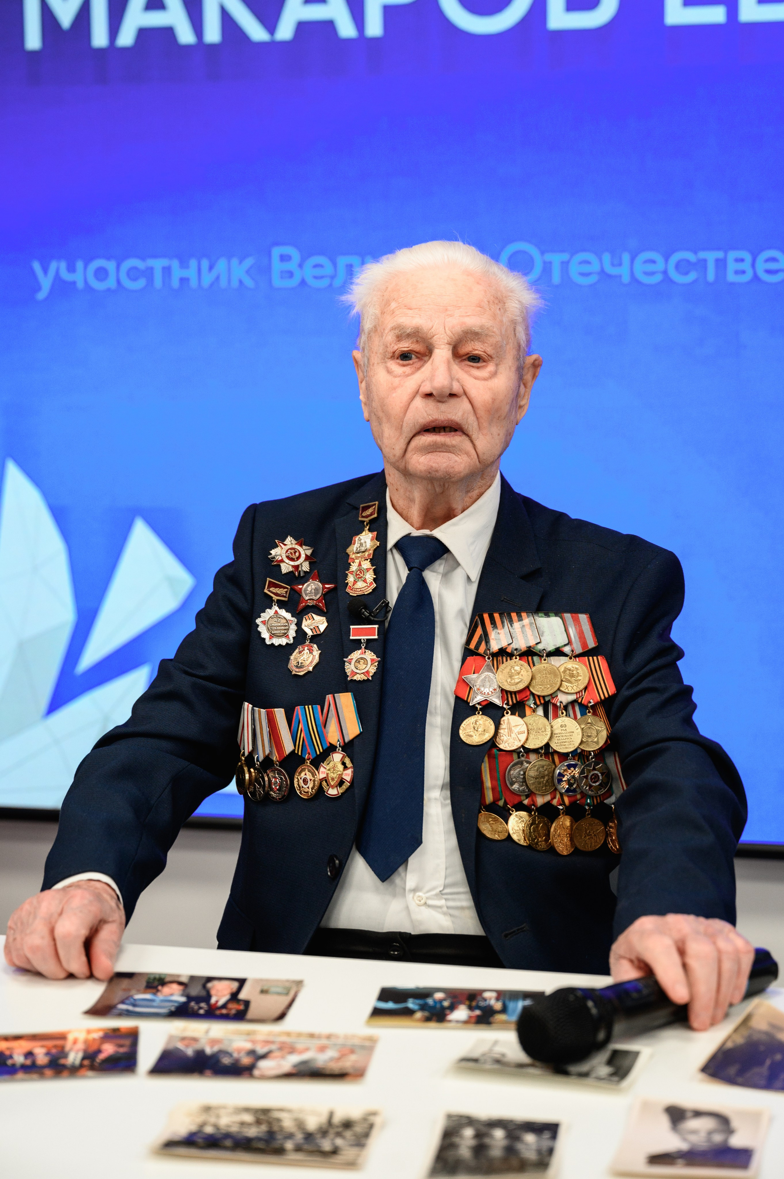 Встреча с ветераном. Фотограф Захваткин Роман