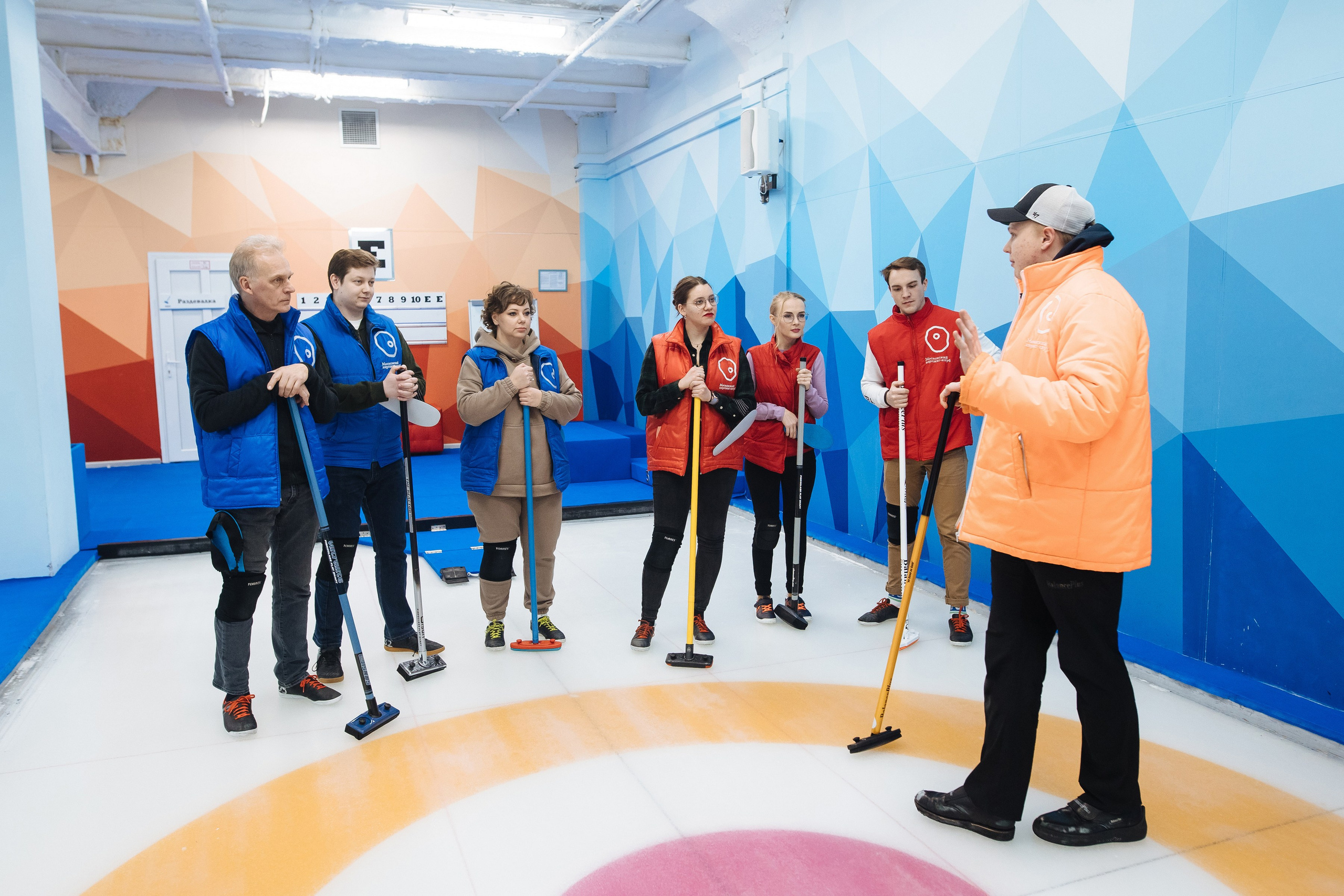 Корпоратив в кёрлинге. Свадебный и семейный фотограф Екатерина Иванова