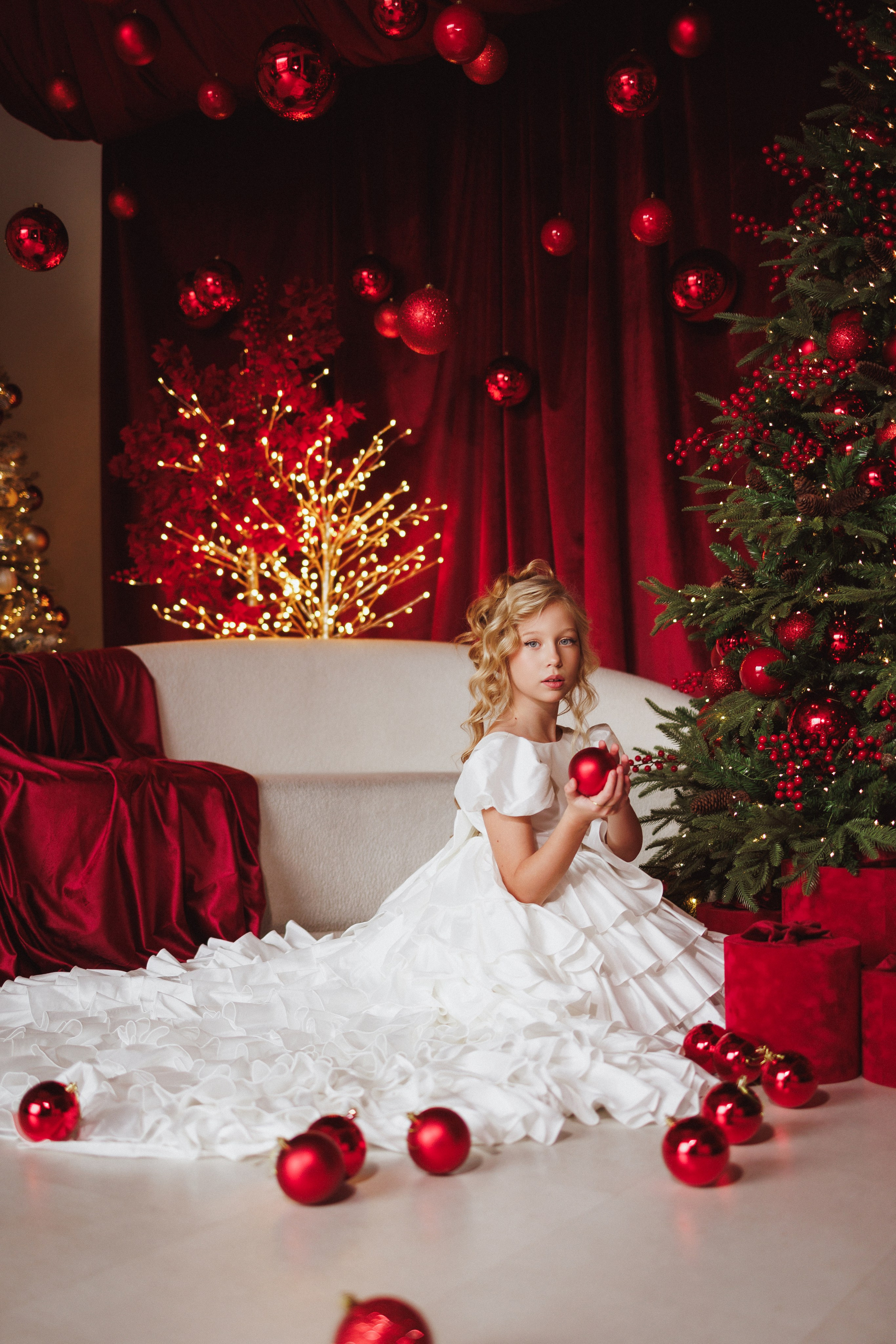 Новогодняя фотосессия в фотостудии «Океан», город Краснодар. Семейный и детский фотограф в Краснодаре Анна Трашкова
