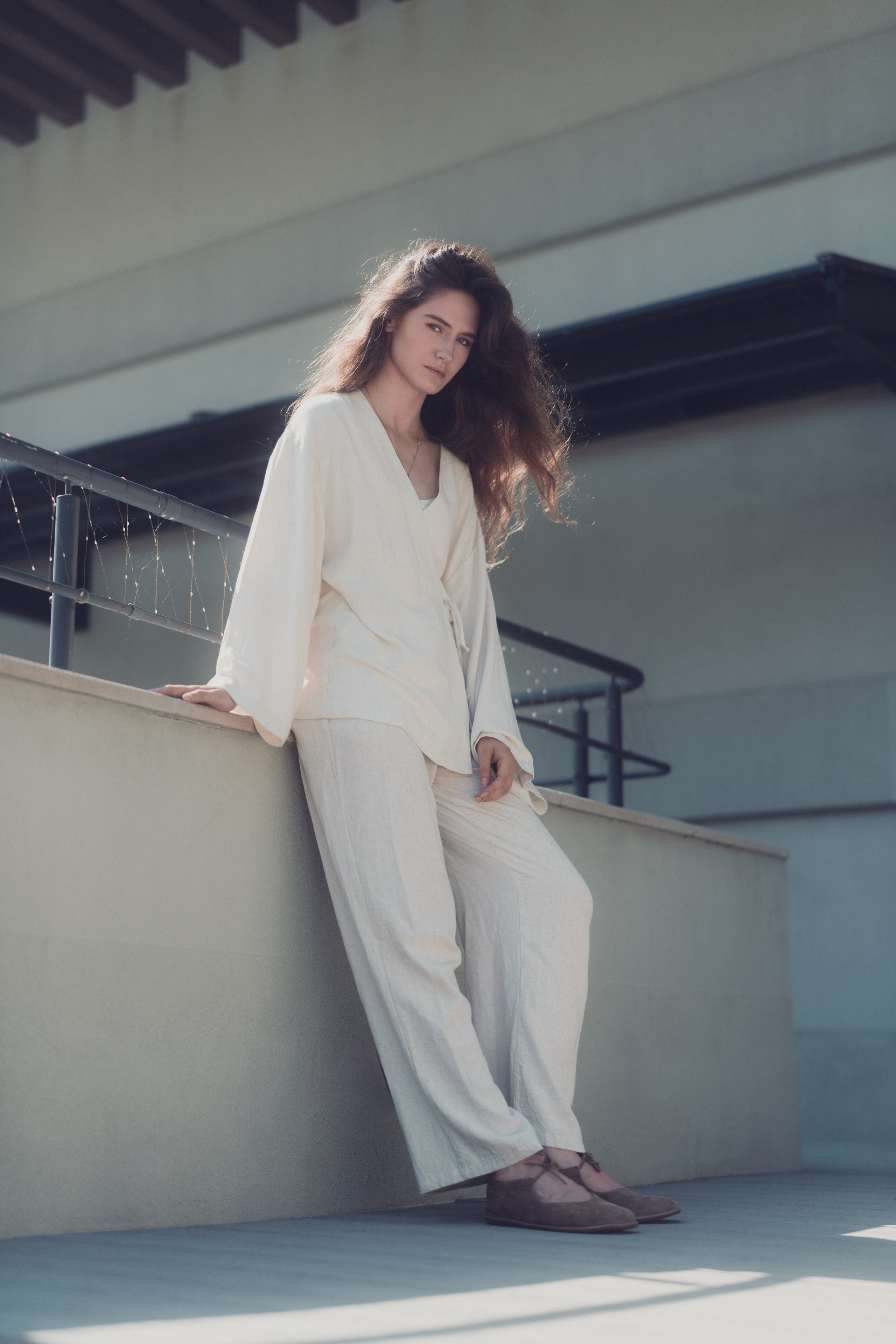 Прогулочная фотосессия с Настей около отеля Тасиго в Казани