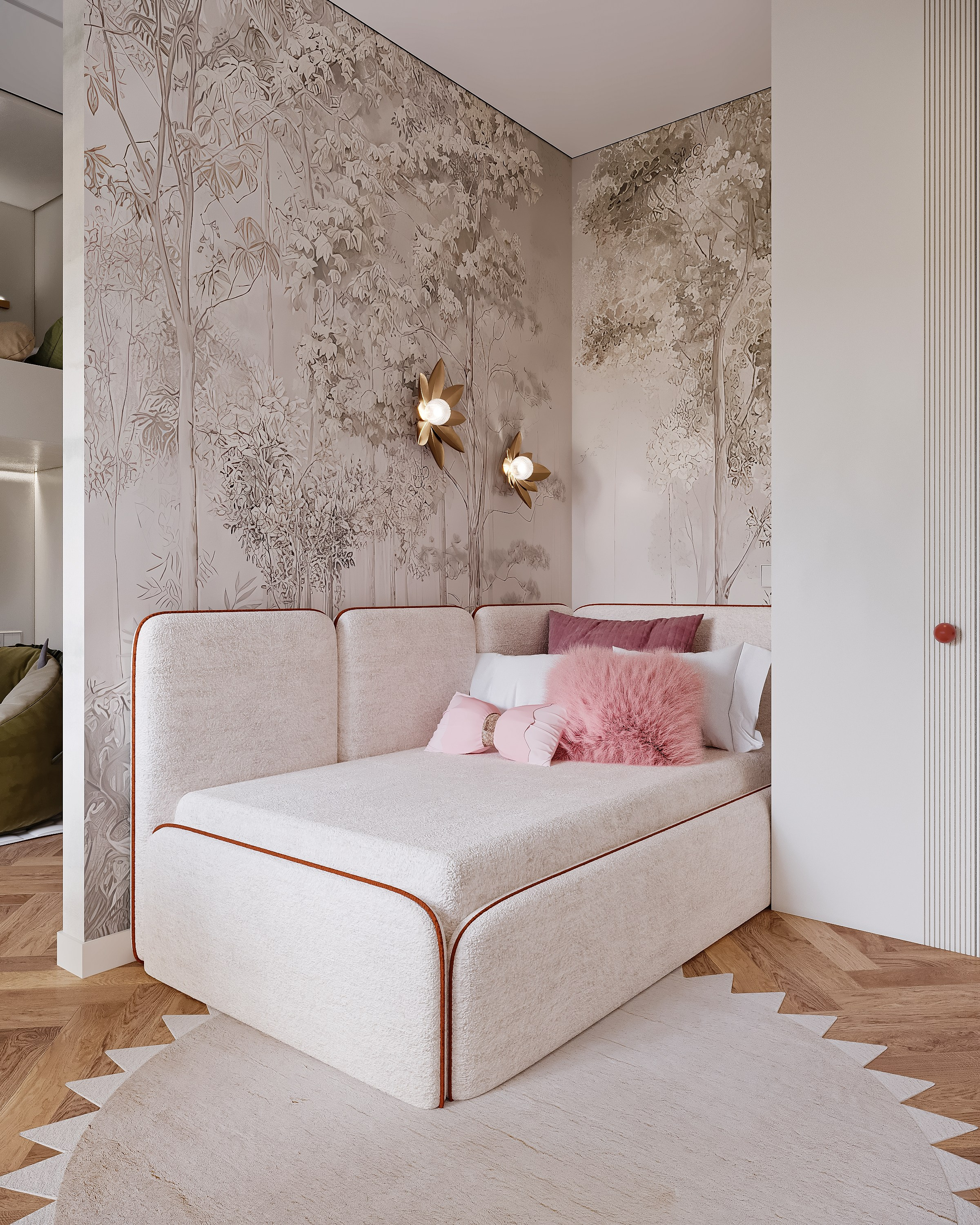 Квартира 60 м². 3Д-Визуализация Наталья Макогонова