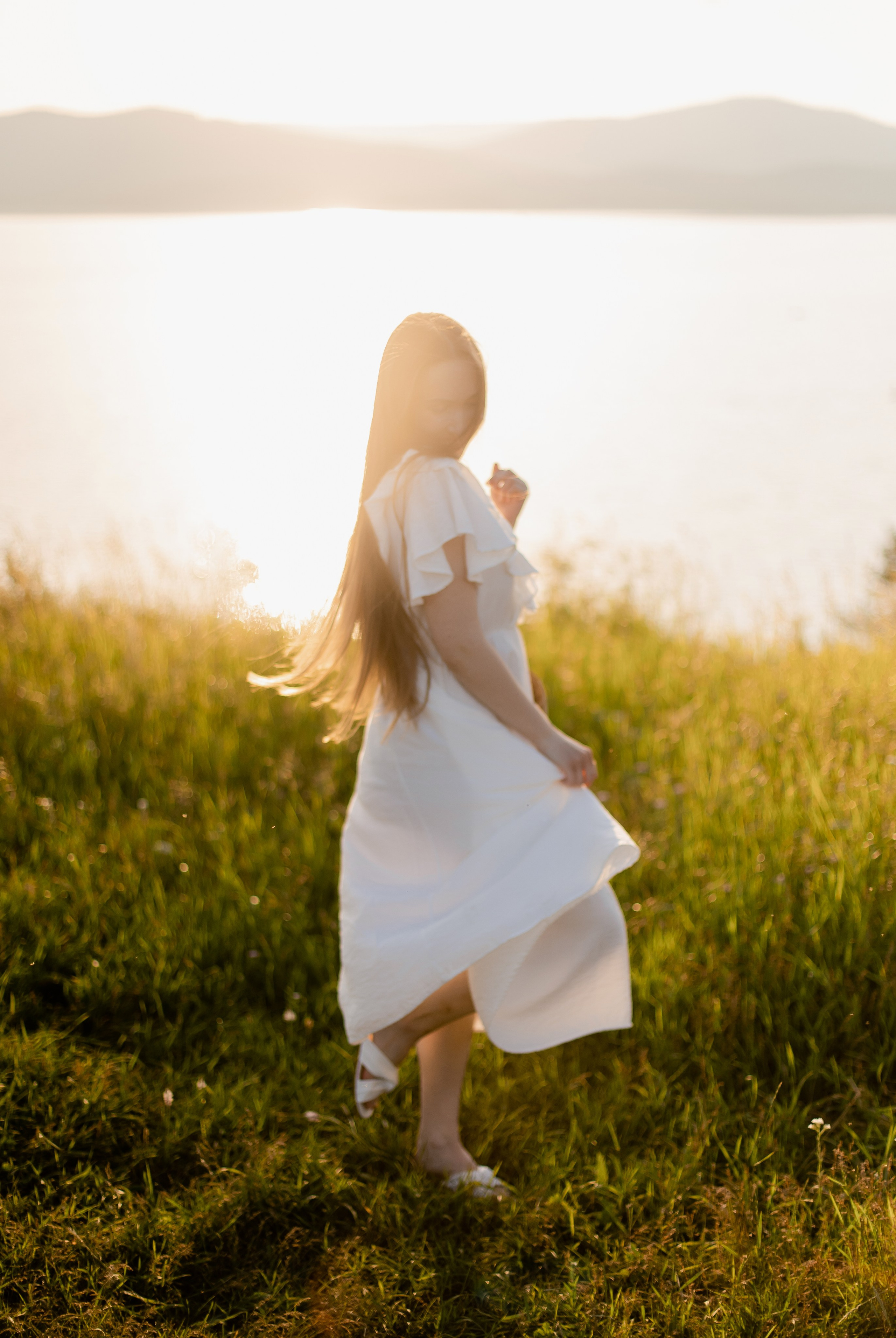 Анастасия, съёмка на закате. Свадебный и портретный фотограф в Миассе Филиппенко Дарья