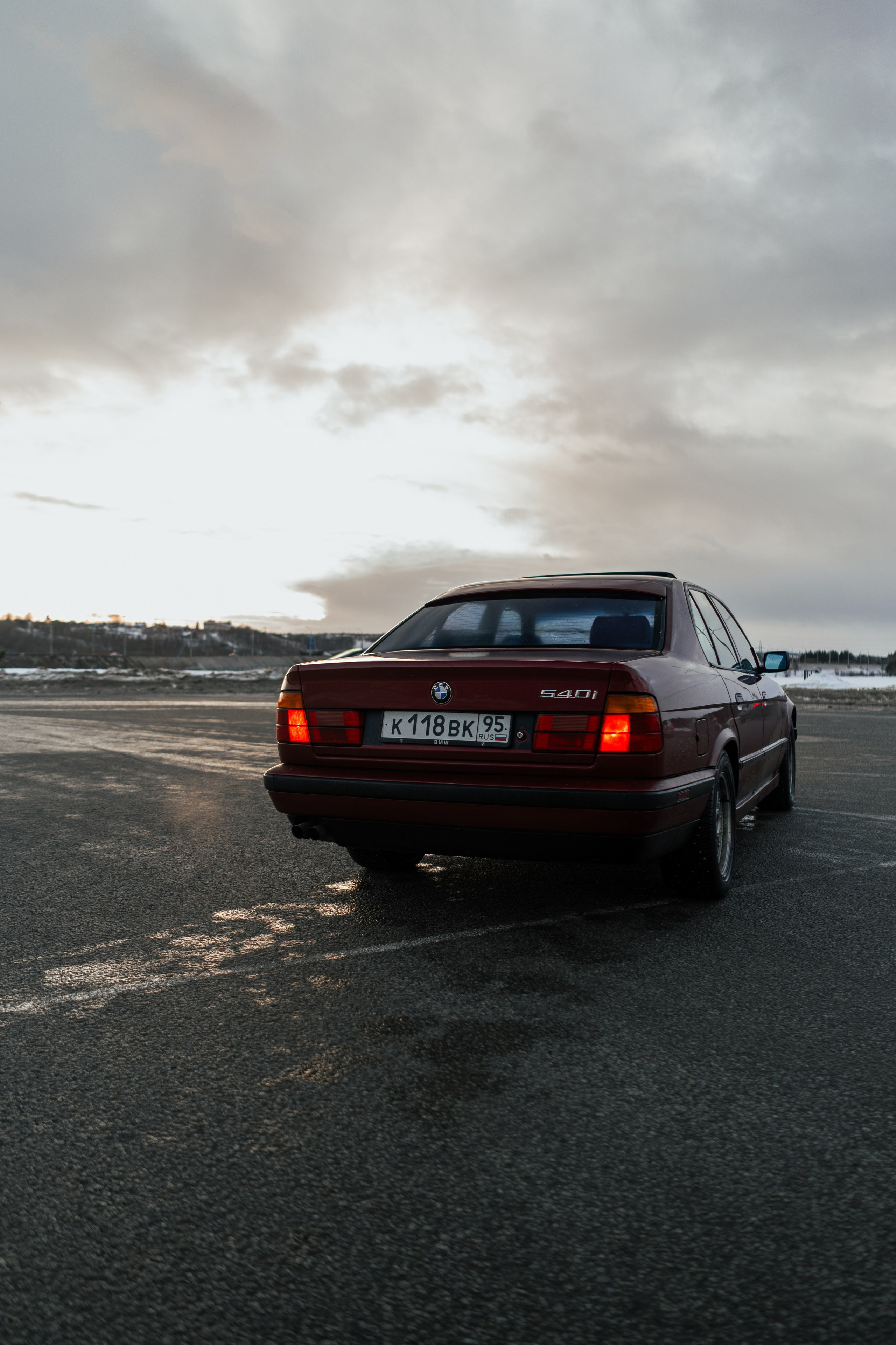 Автомобильная фото-сессия BMW 540i E34 в Калуге