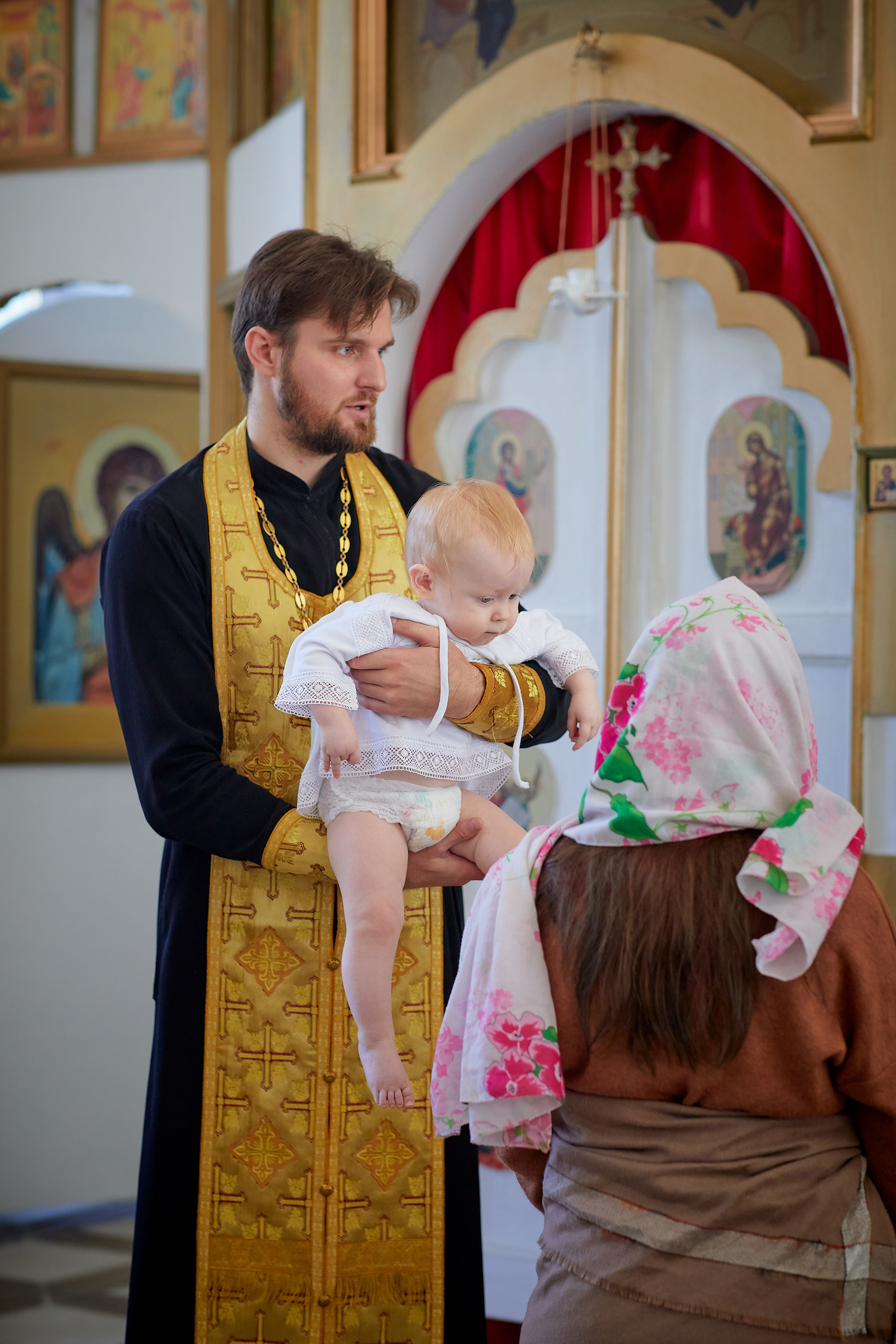 Крещение Сонечки. Семейный и детский фотограф в Ярославле Юлия Галашина