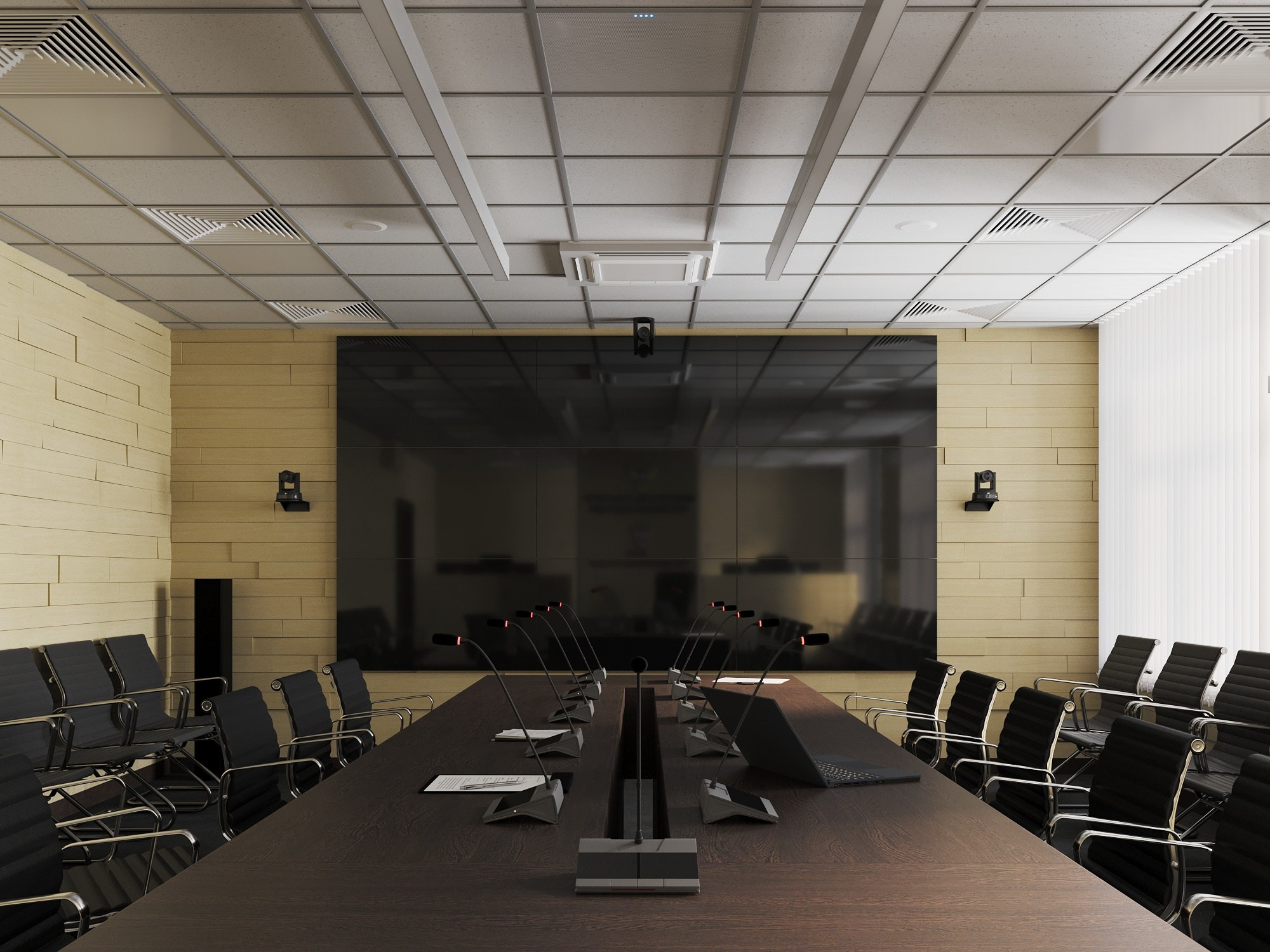 Офисное помещение в министерстве транспорта. Клиент UpInteriors. Евгений Пырков — 3d визуализатор интерьеров и экстерьеров России