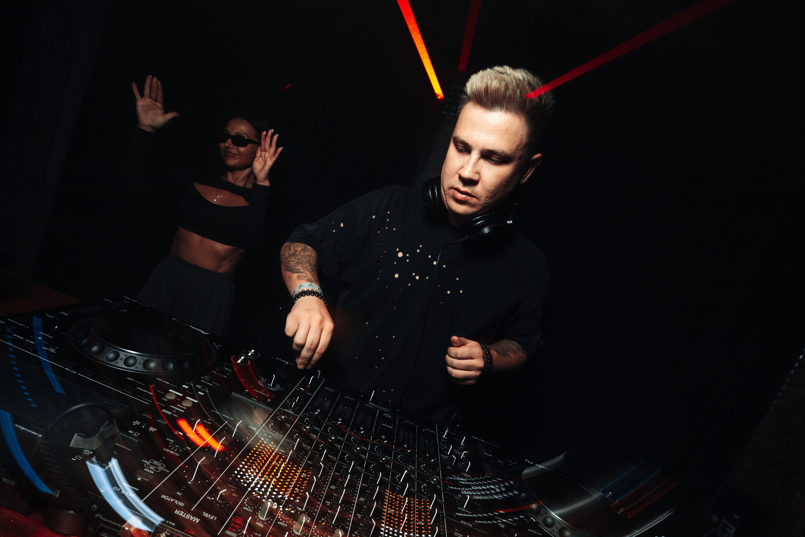 Вечеринка в клубе Treff 8. Фотограф Москва