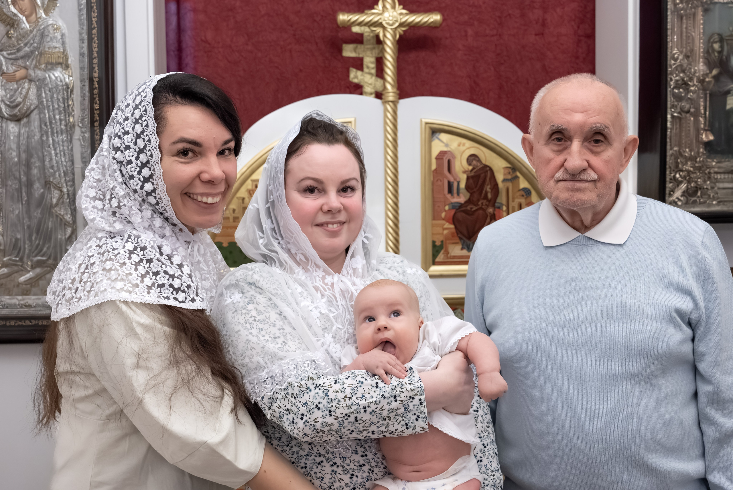 Крещение мл. Максима. Фотограф в Москве