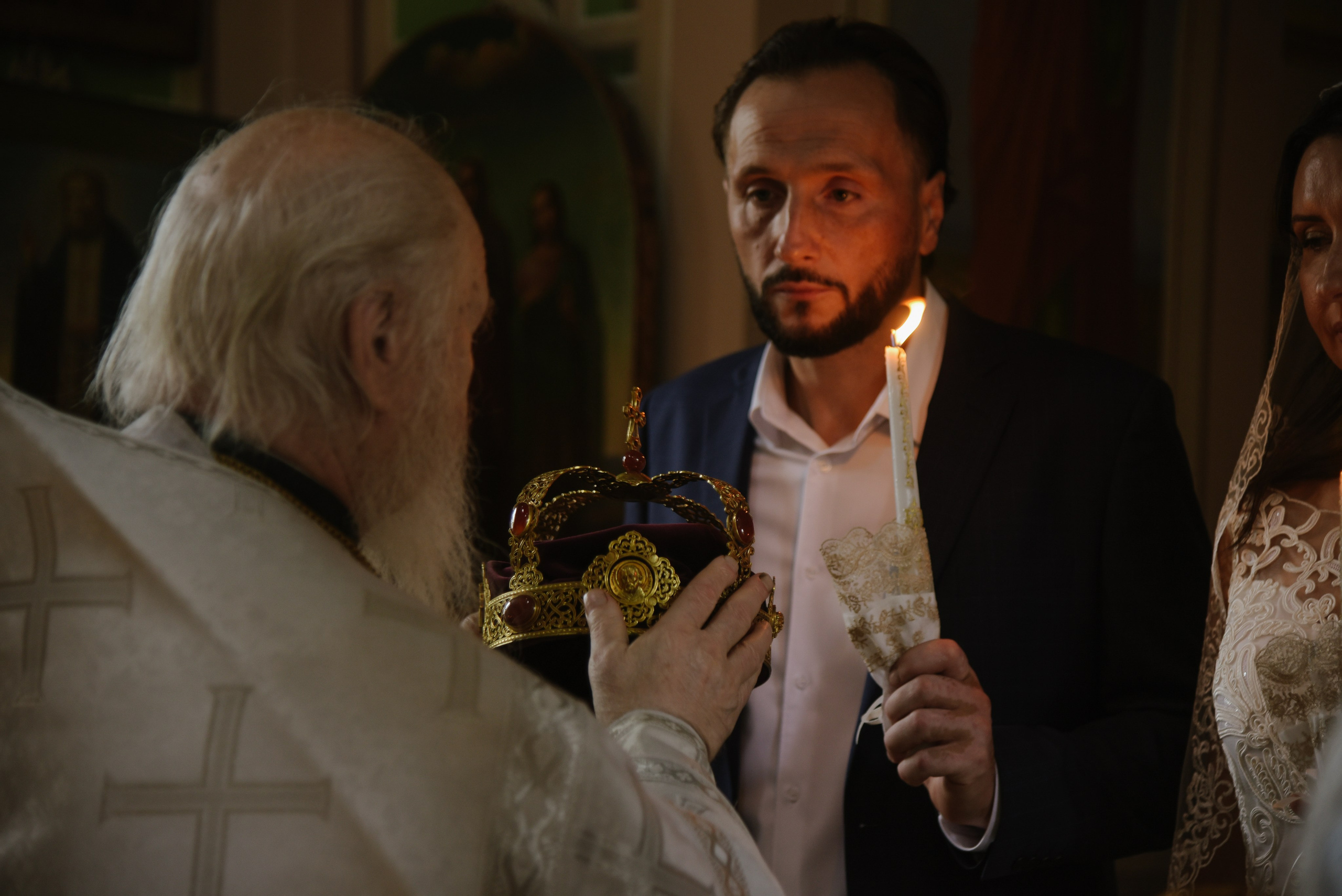 Венчание Храм Живоначальной Троицы на Воробьёвых горах. Фотограф Лола Волна, город Москва