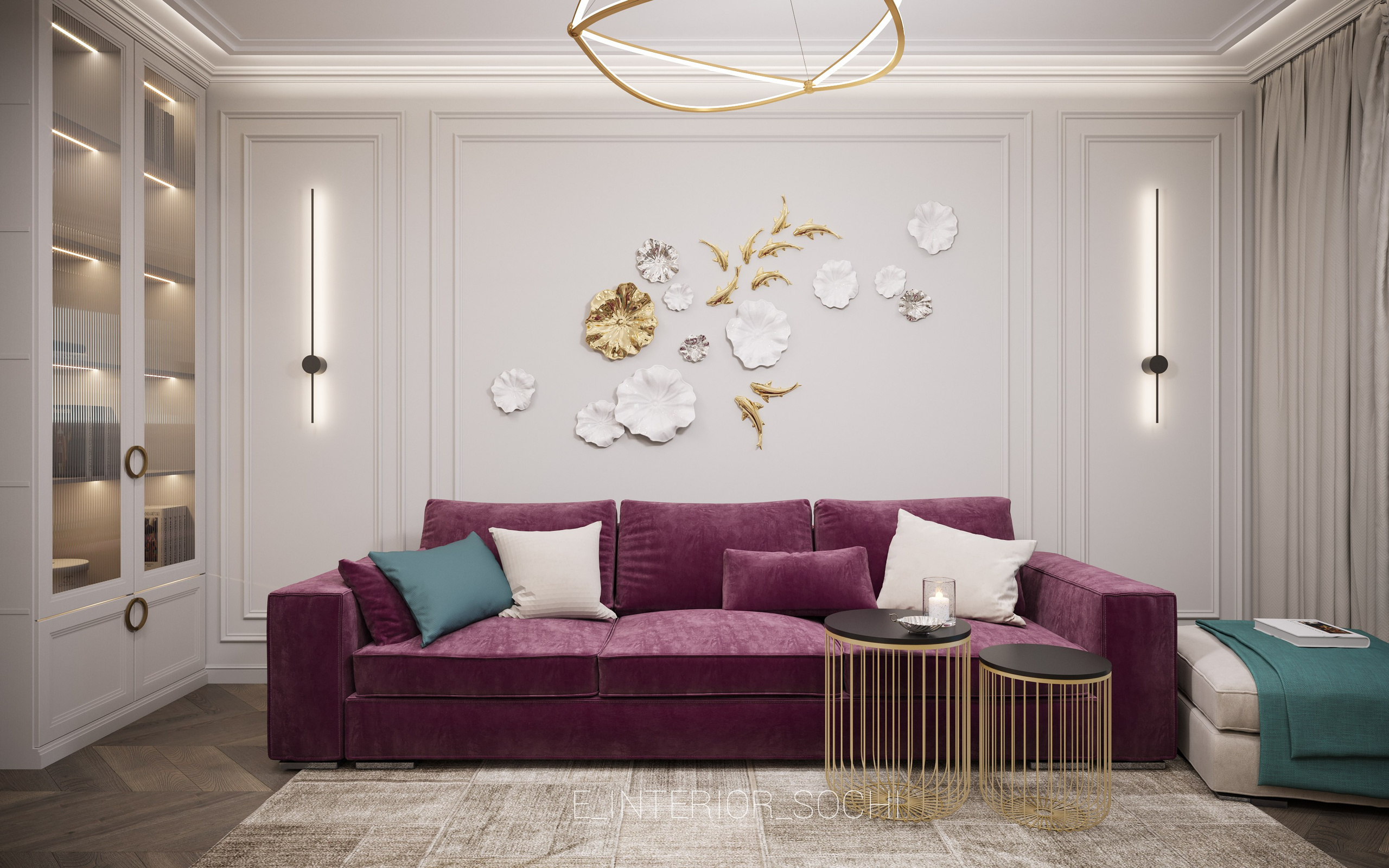 CHERRY MOOD. Дизайн интерьера Евгения Тисленко